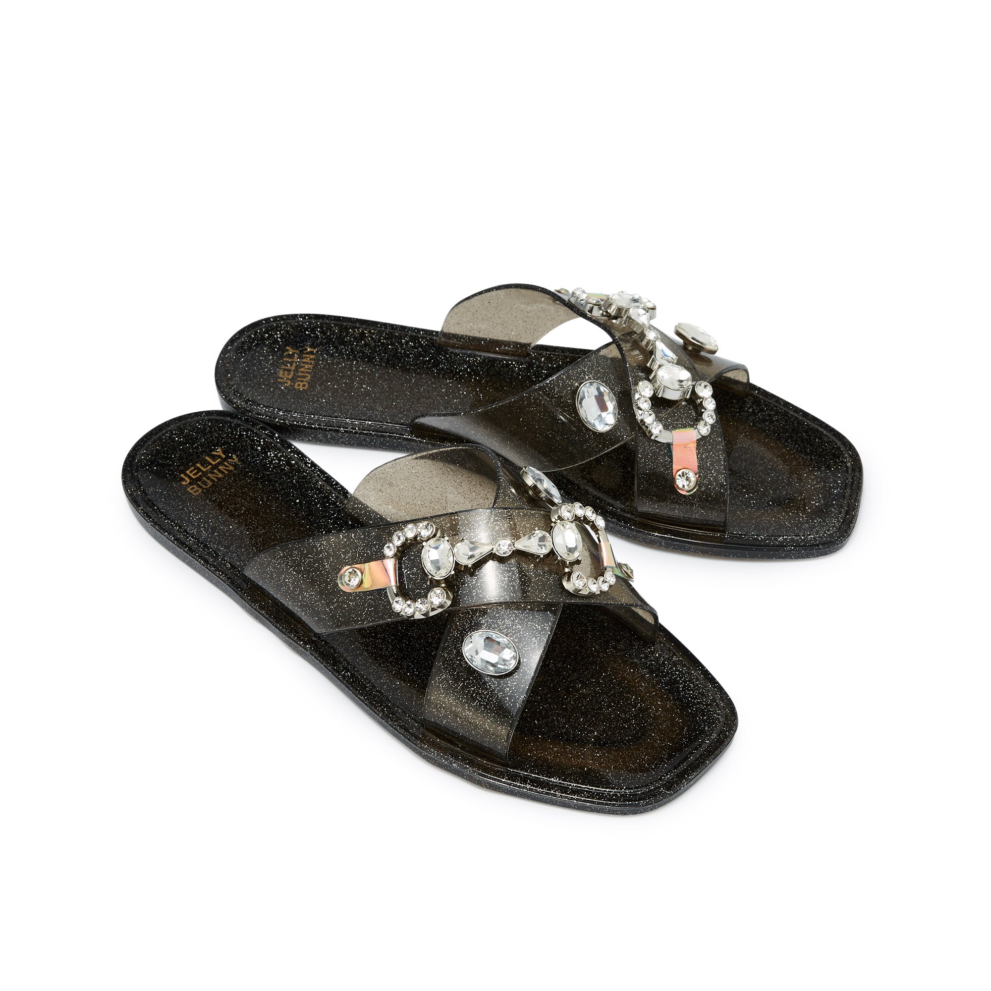 Reva Emmie Flat Sandals Black