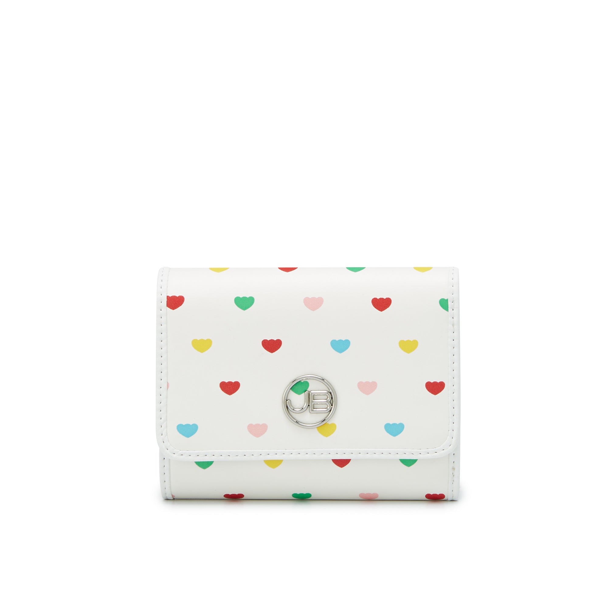 Foonis Short Wallet White