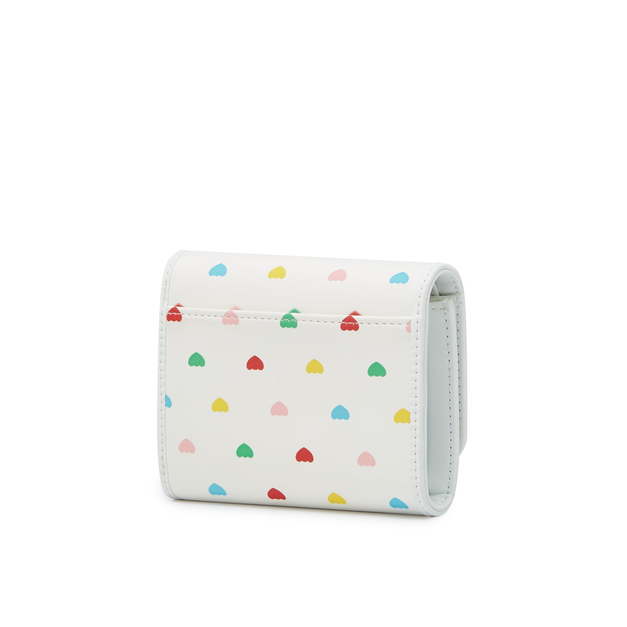 Foonis Short Wallet White