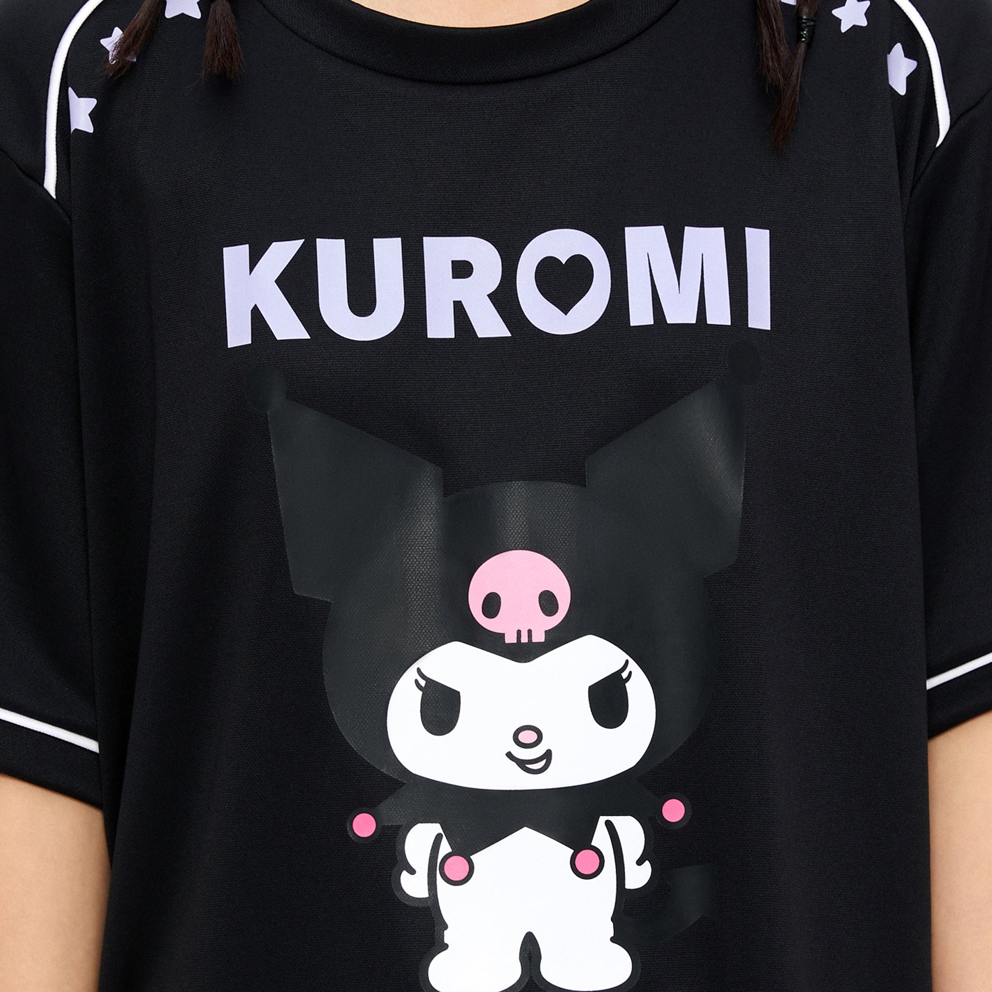 Kuromi Oversize T-Shirt Black