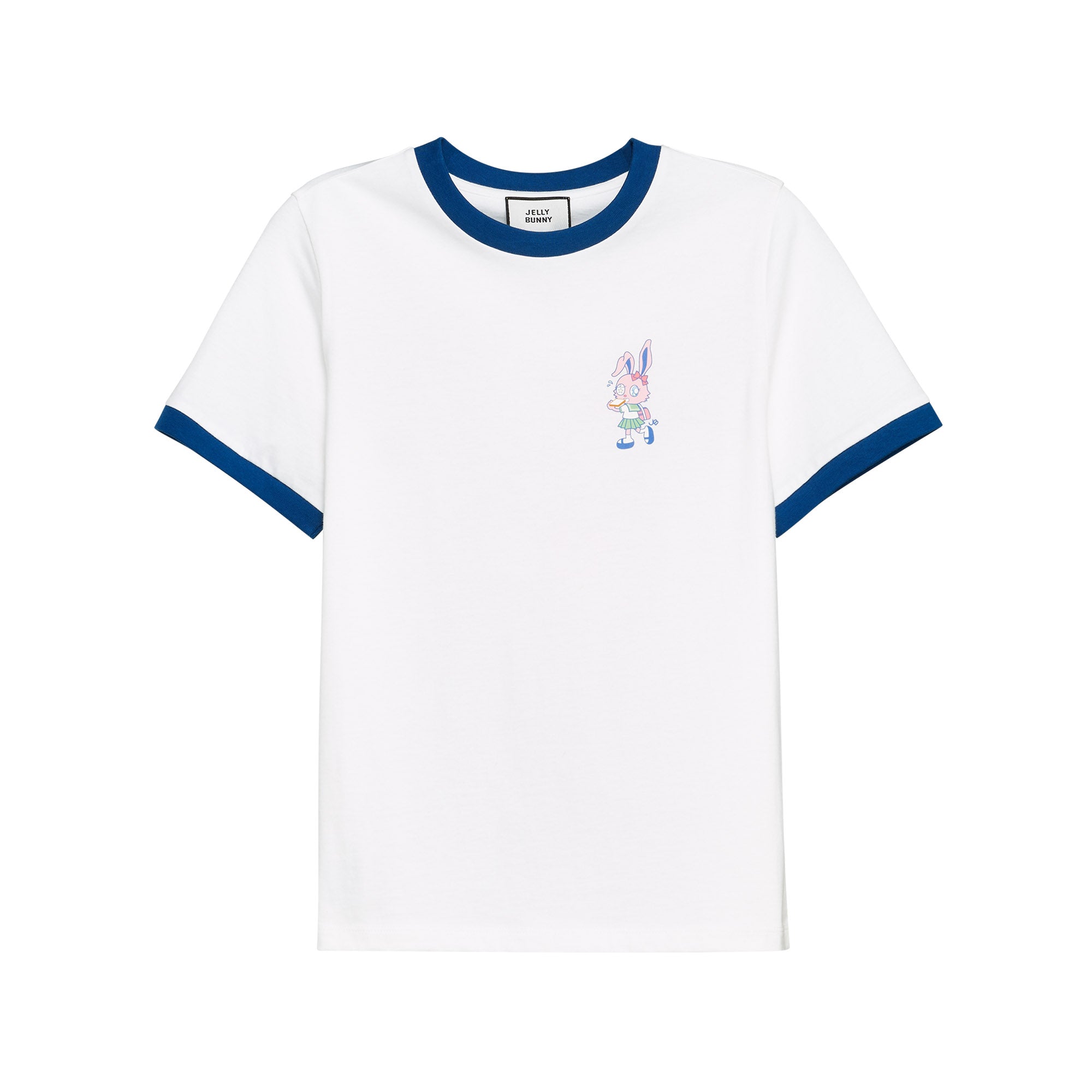 เสื้อยืดแขนสั้นพิมพ์ลาย White