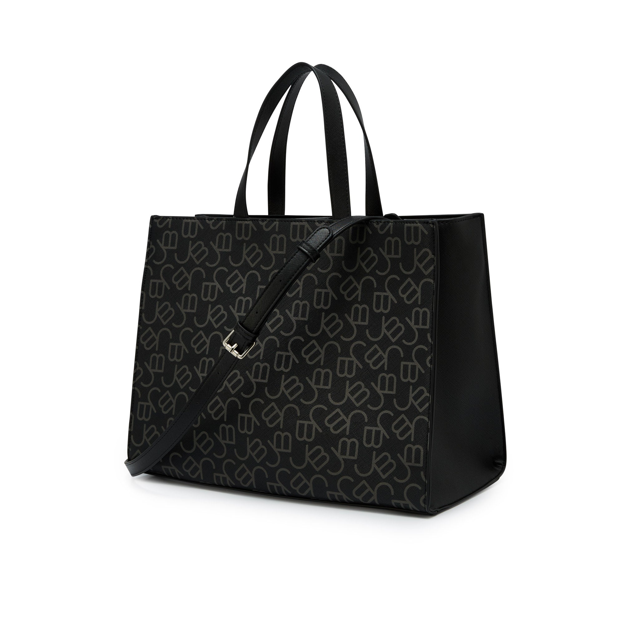 Woula Tote Bag Printed Black