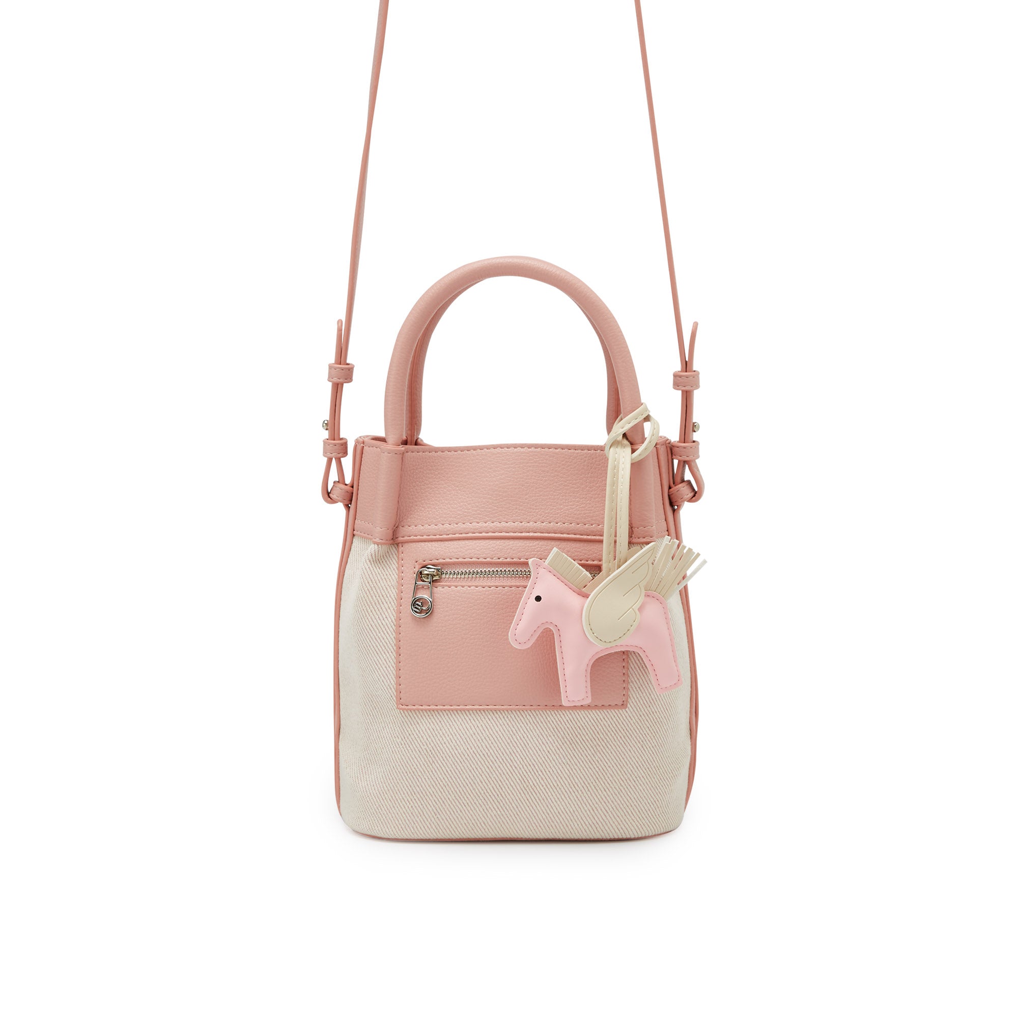 Huster Handle Bag Light Pink