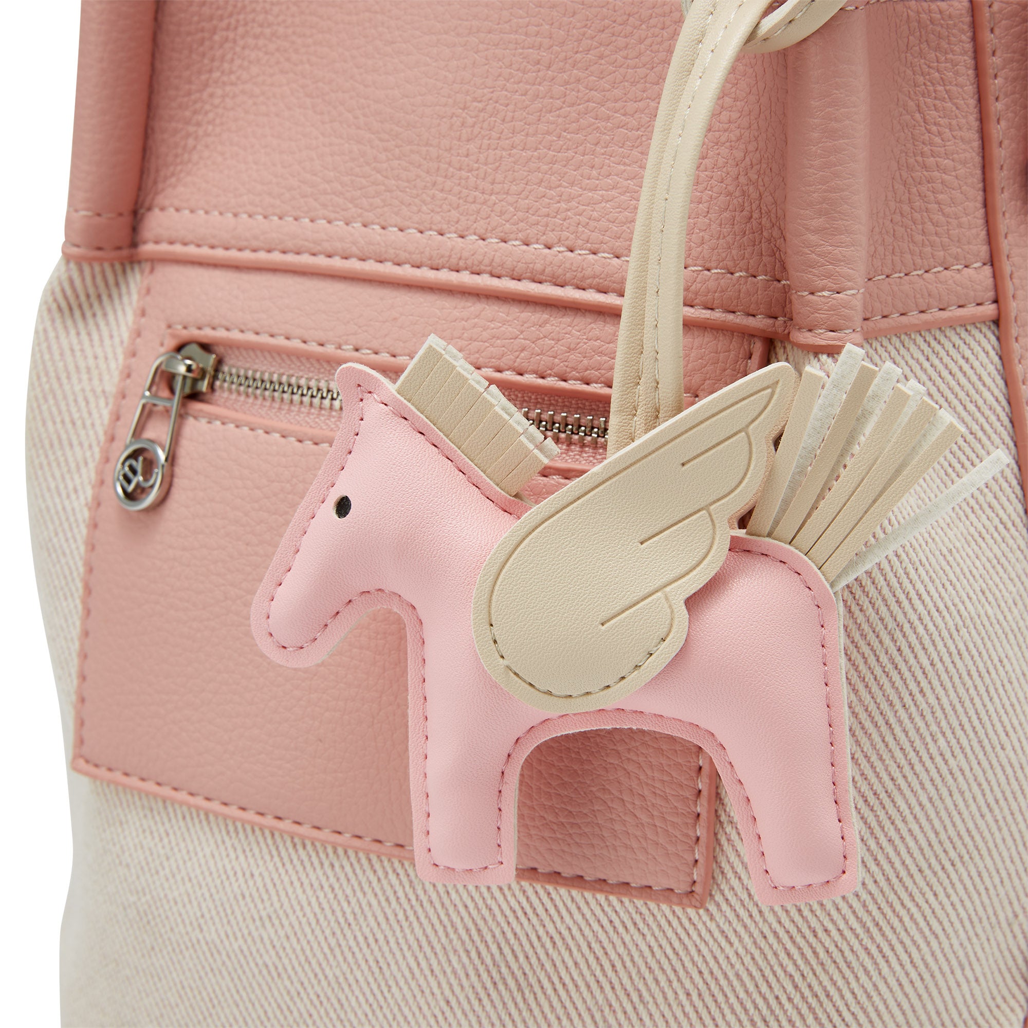 Huster Handle Bag Light Pink