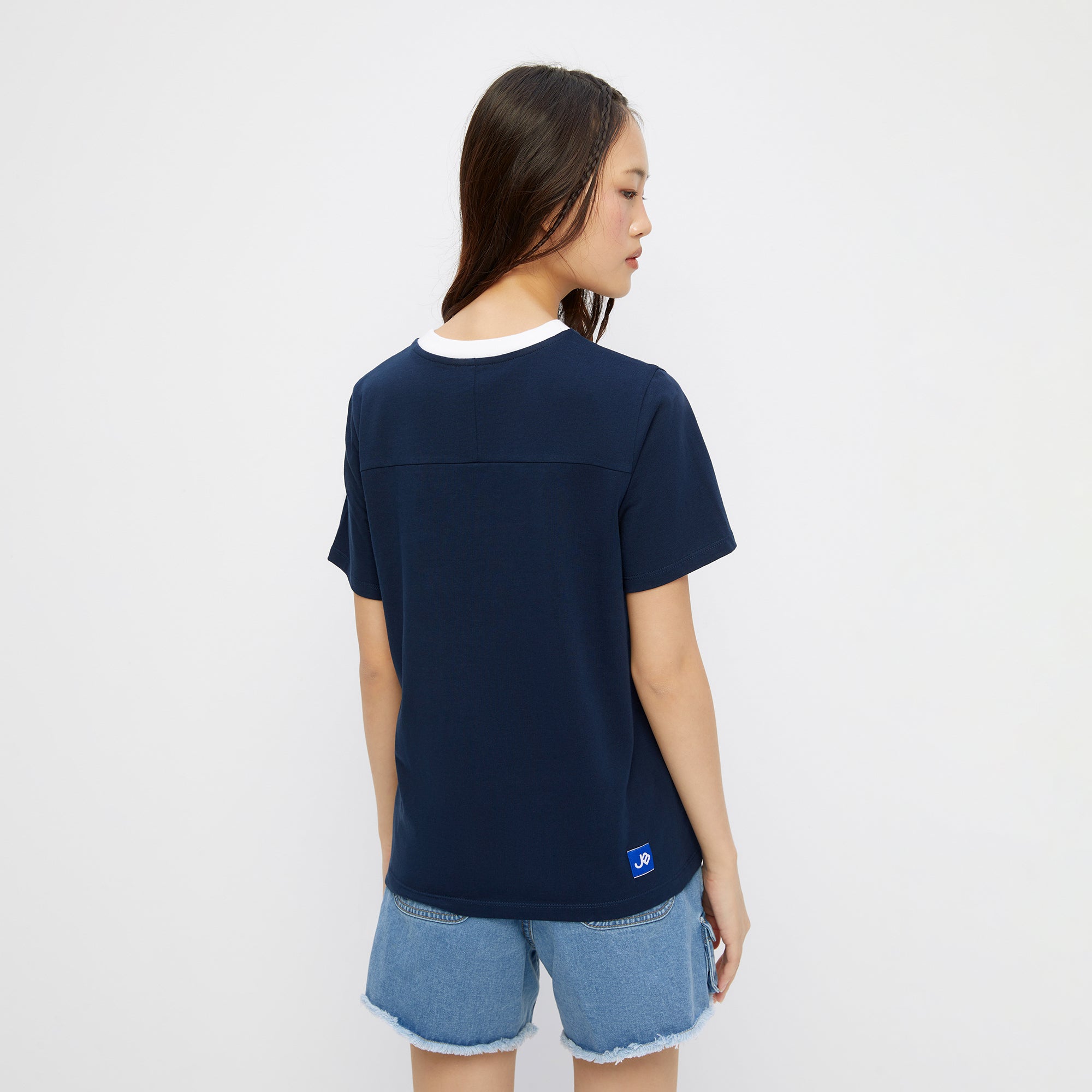 Logo Graphic Short Sleeve T-Shirt Navy
