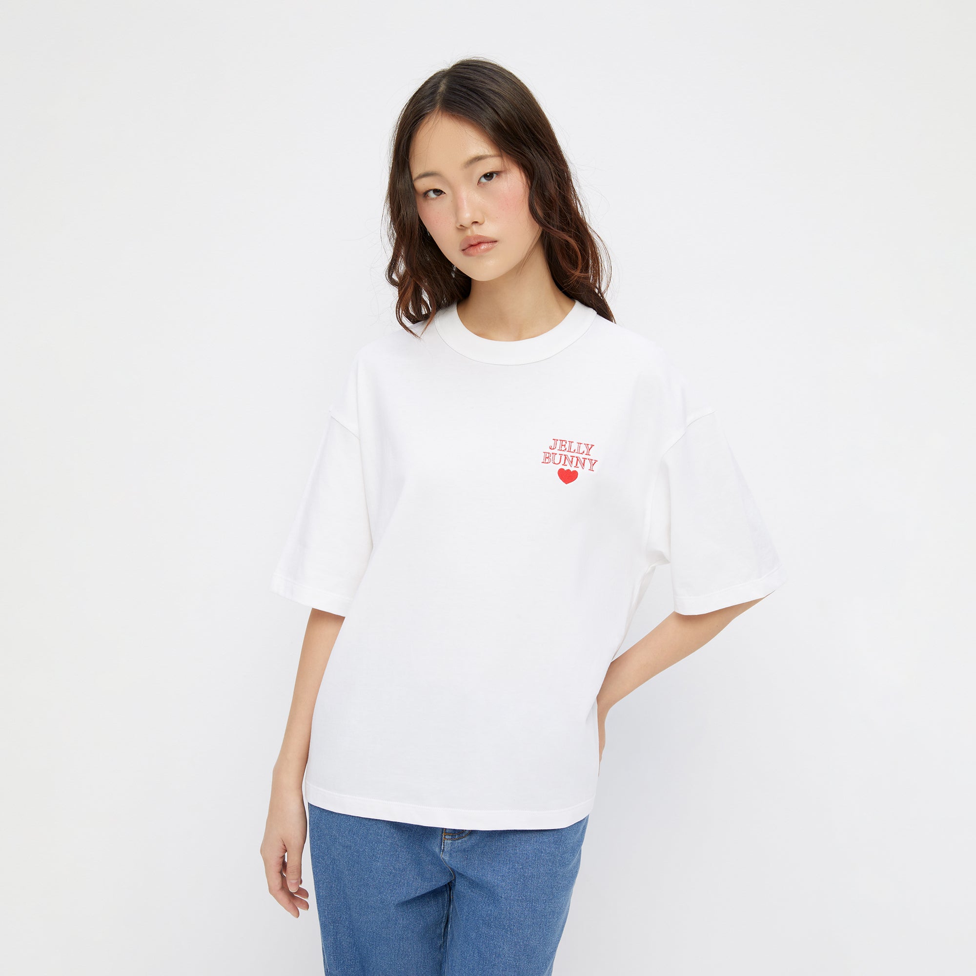 ★BADBLOOD★ BAD Mini Logo T-Shirt White Badblood T-Shirt – BBGSHOPHK