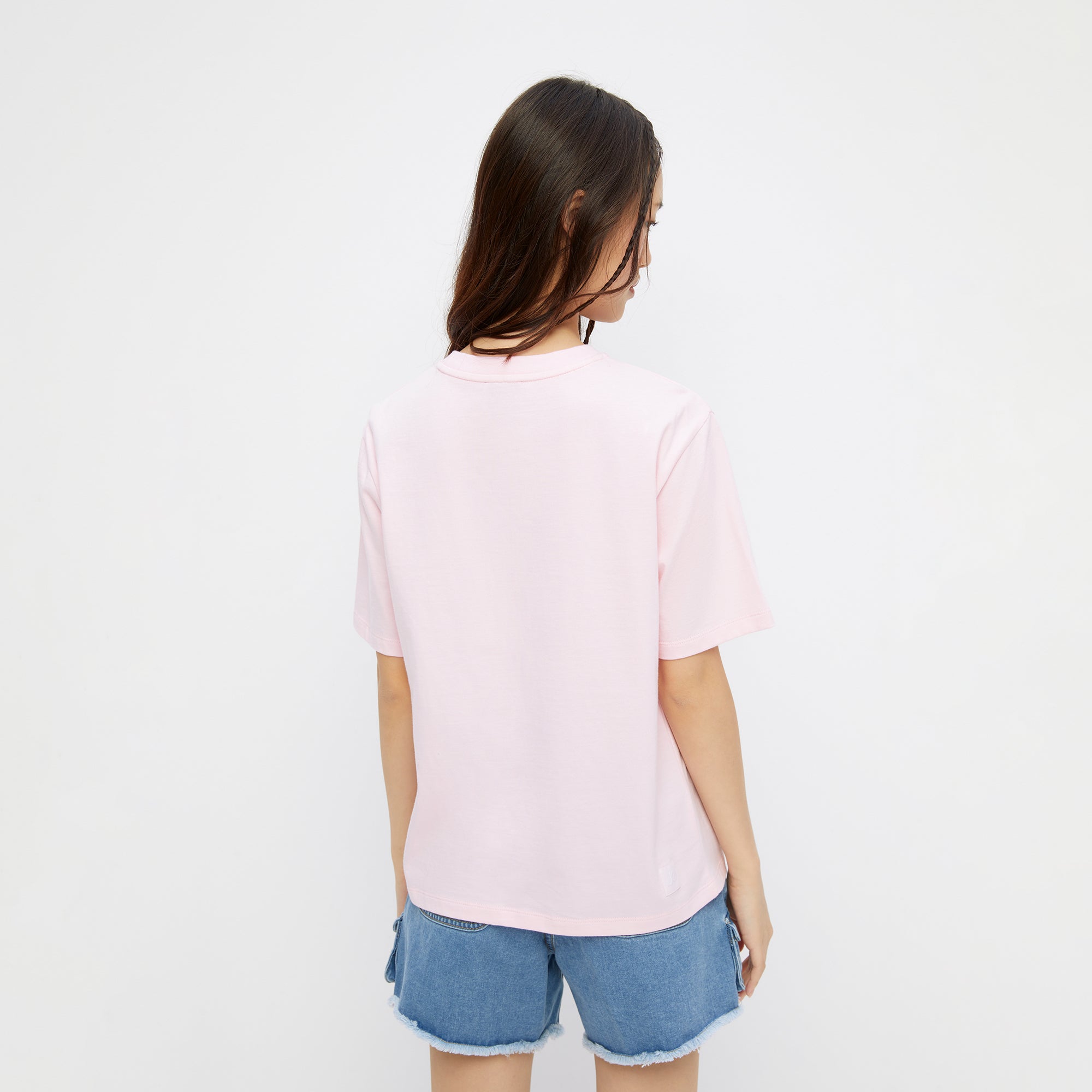 เสื้อยืดพิมพ์ลายกระต่าย Devil Jerme Pink