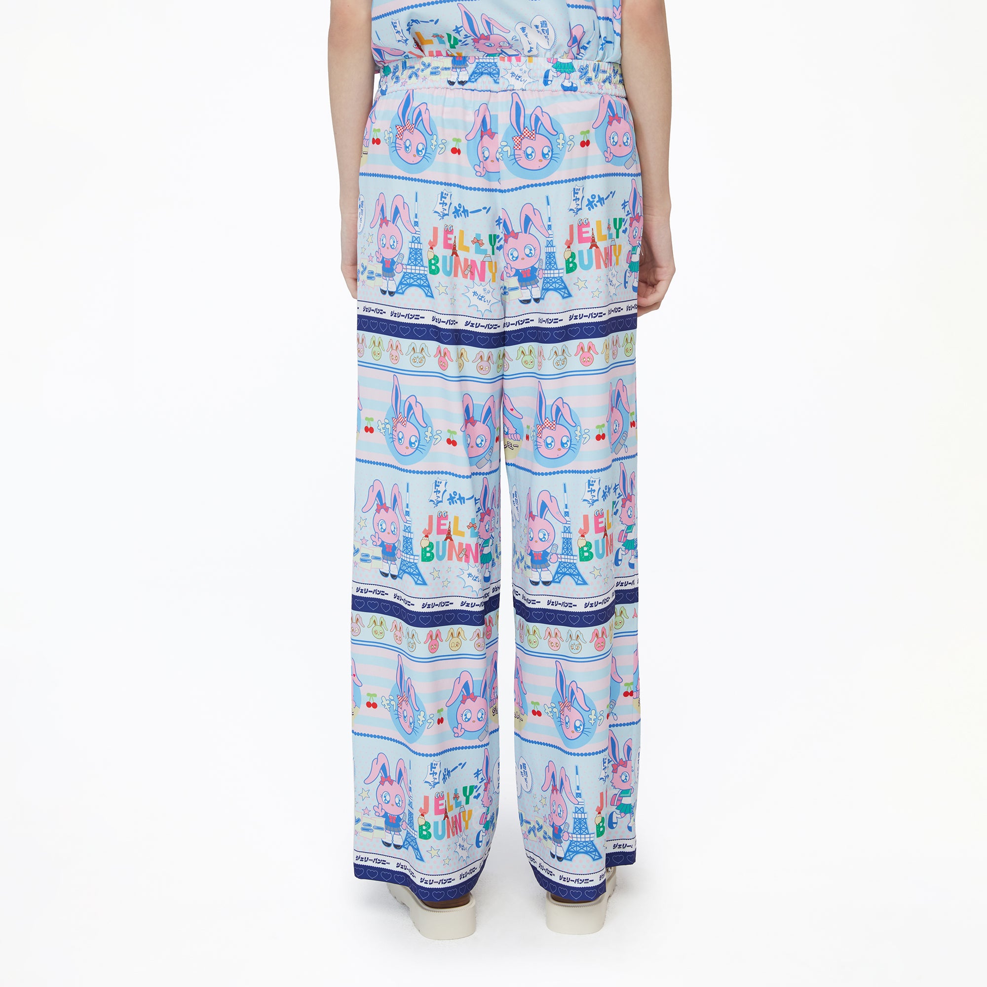 กางเกงขายาวพิมพ์ลายกระต่าย Jerme Multi Color