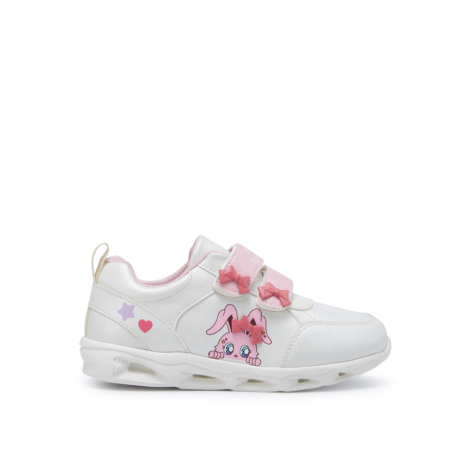 รองเท้าผ้าใบสำหรับเด็กผู้หญิง Mini Sneaker Kleeny Ivory