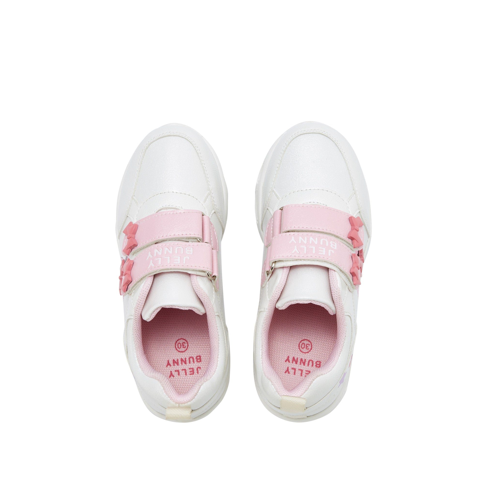 รองเท้าผ้าใบสำหรับเด็กผู้หญิง Mini Sneaker Kleeny Ivory