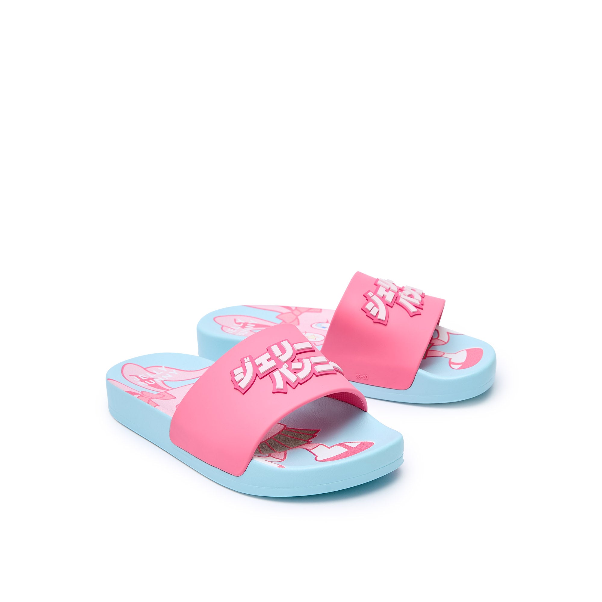 รองเท้าแตะสำหรับเด็กผู้หญิง Mini Slide Luca Blue