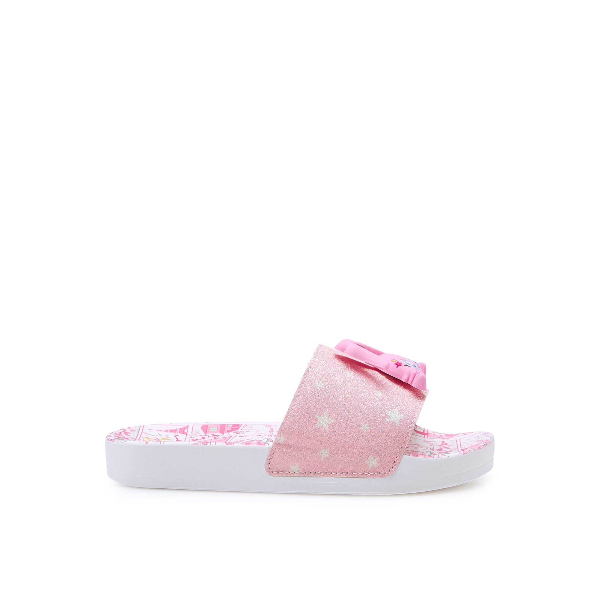 รองเท้าแตะสำหรับเด็กผู้หญิง Mini Slide Lucas Light Pink