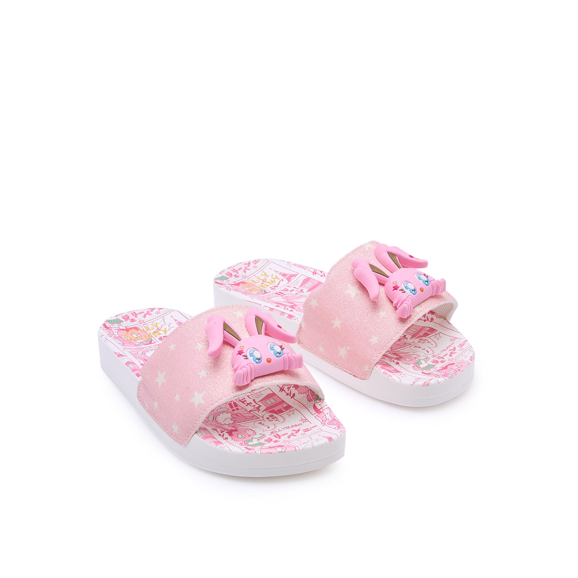 รองเท้าแตะสำหรับเด็กผู้หญิง Mini Slide Lucas Light Pink