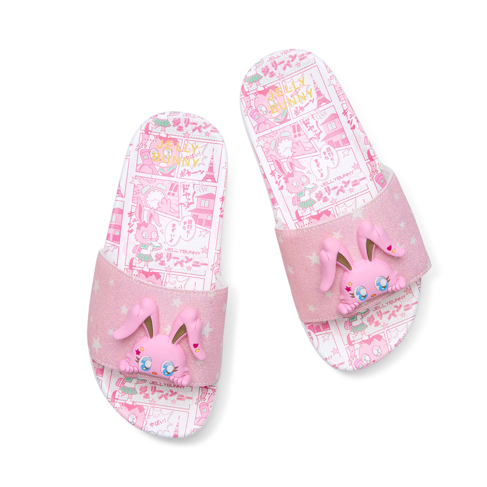 Mini Slide Lucas Sandals For Mini Girl Light Pink