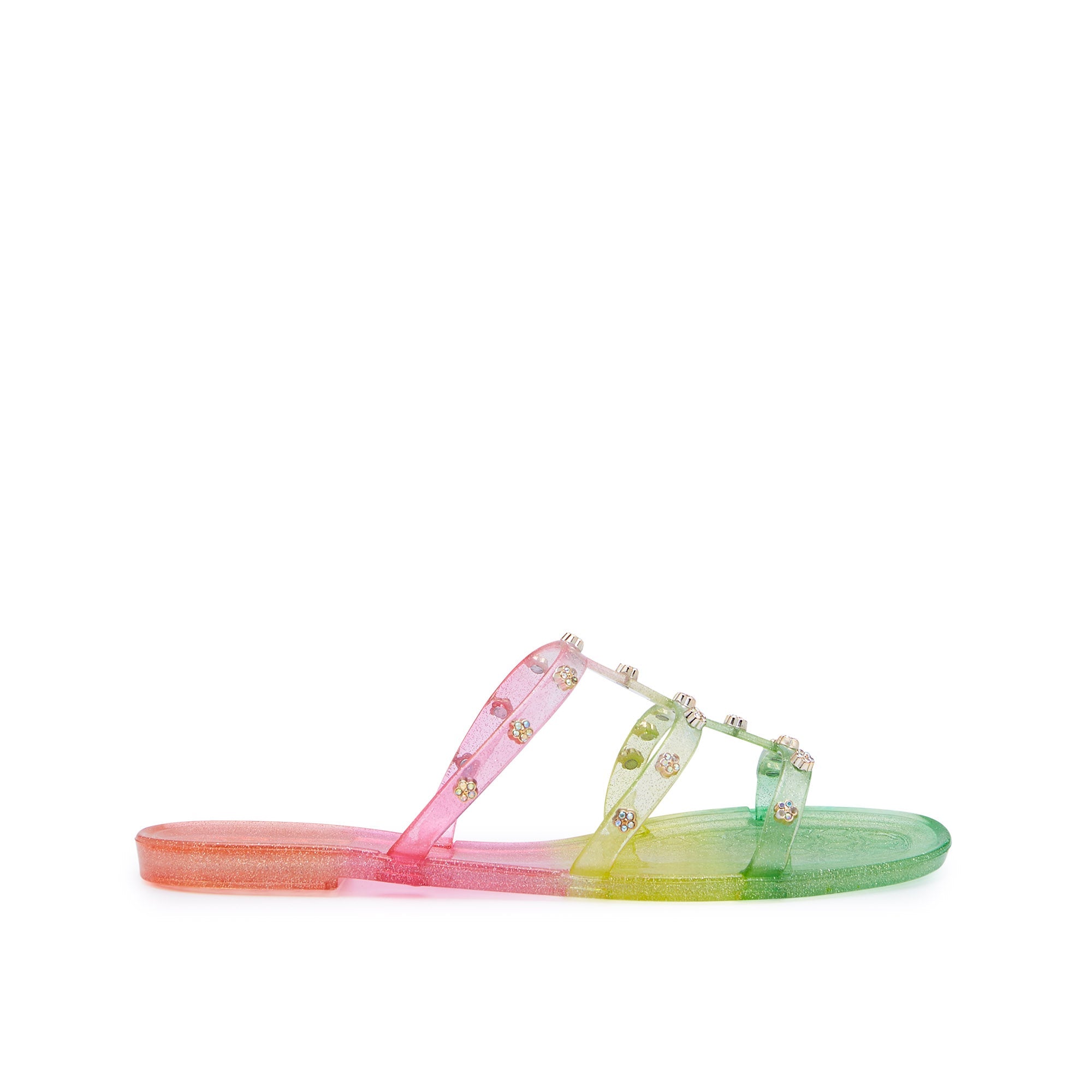 Tres Magda Flat Sandals Multi Color