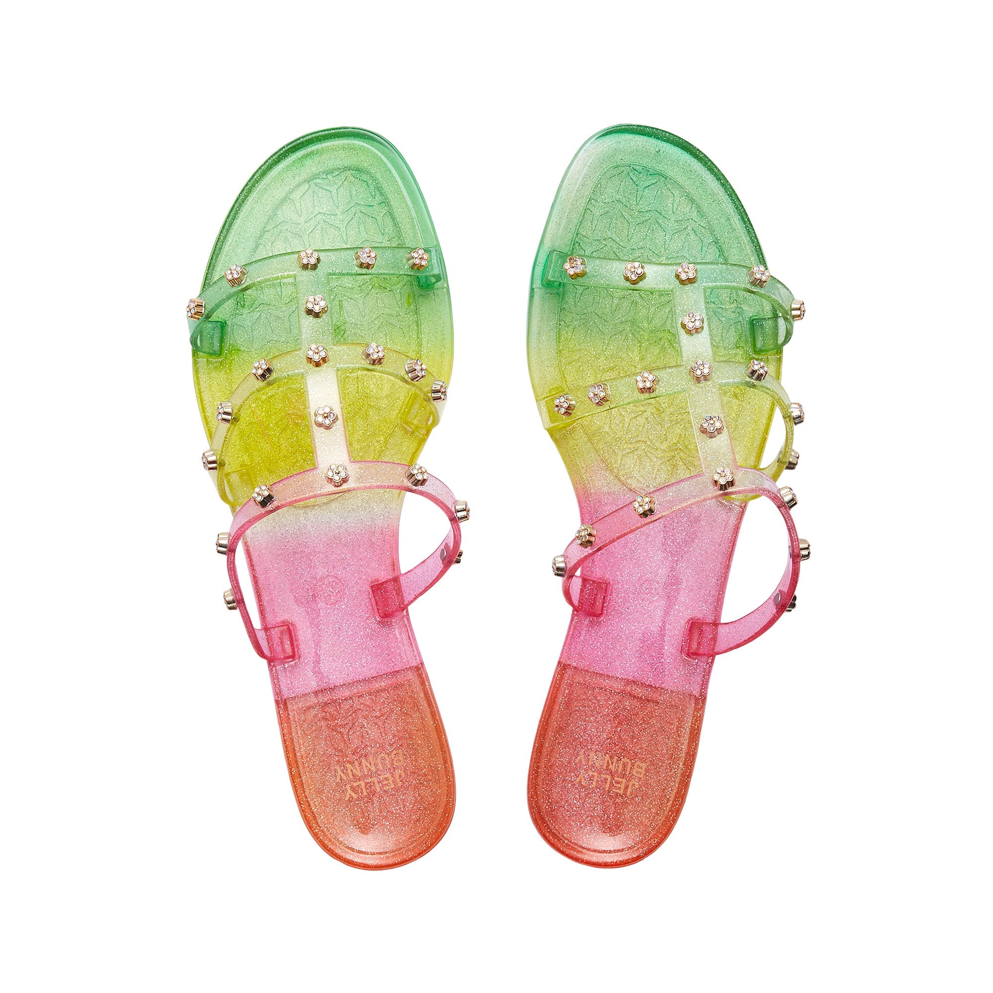 Tres Magda Flat Sandals Multi Color