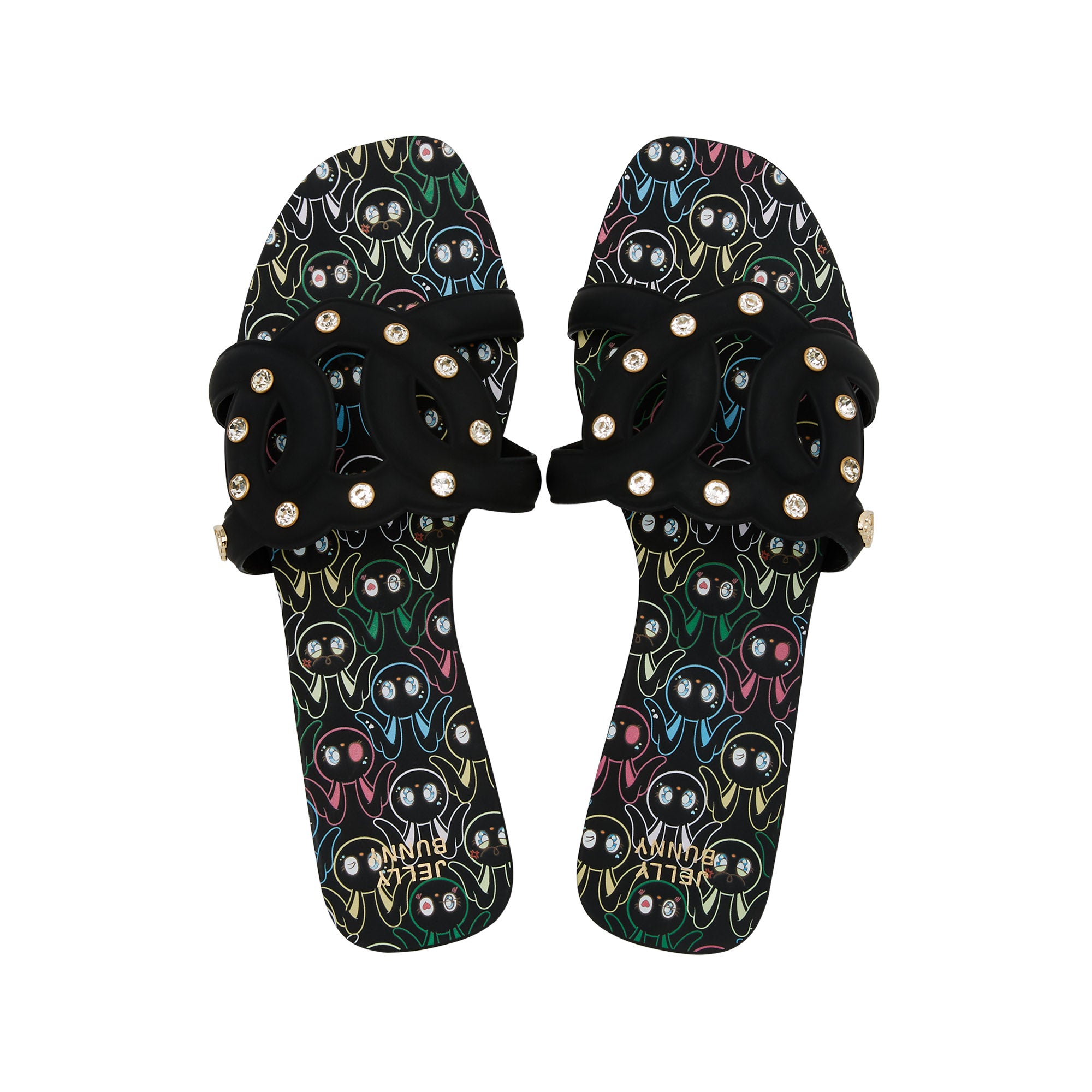 Flory Finny Sandals Black