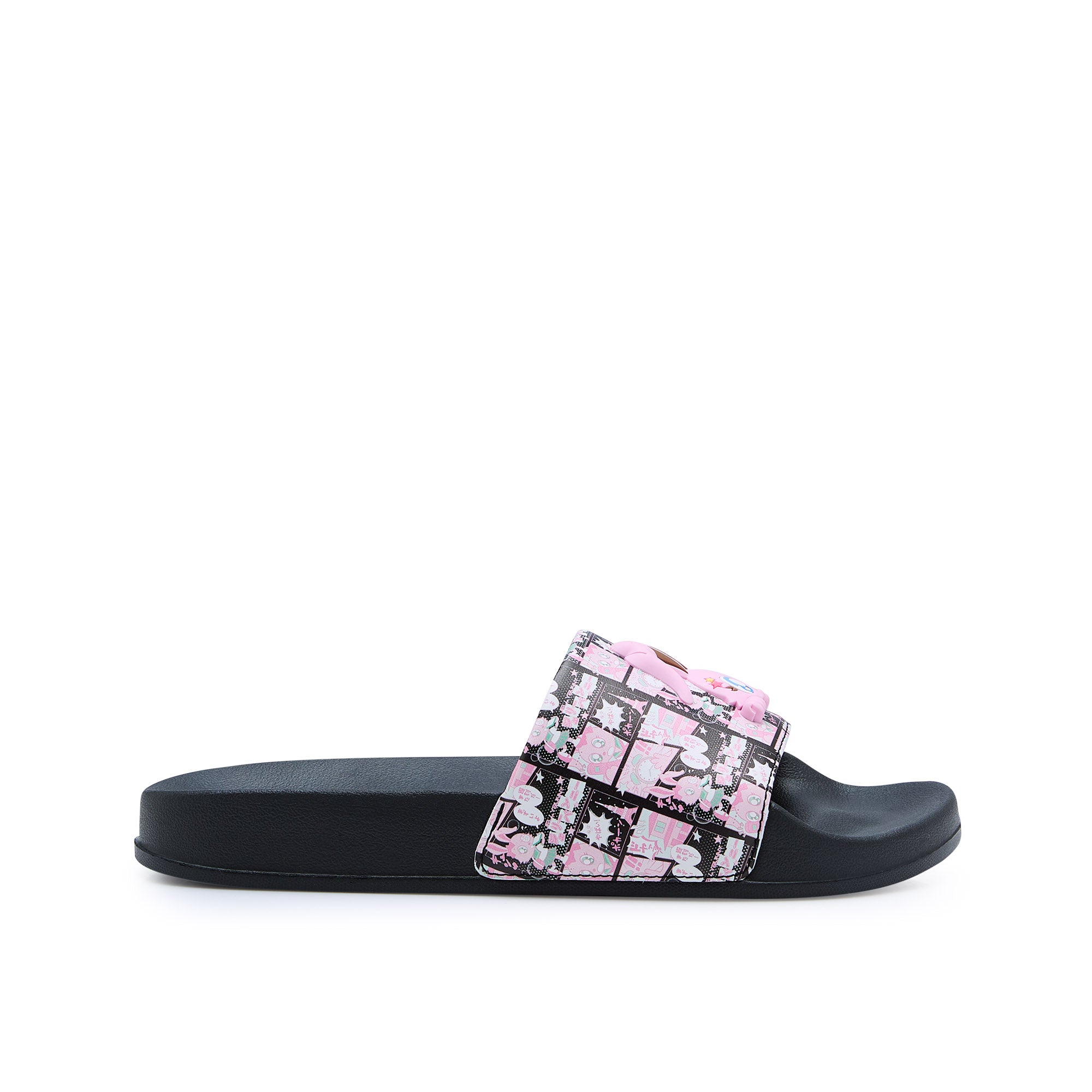 Slide Hudson Sandals Black