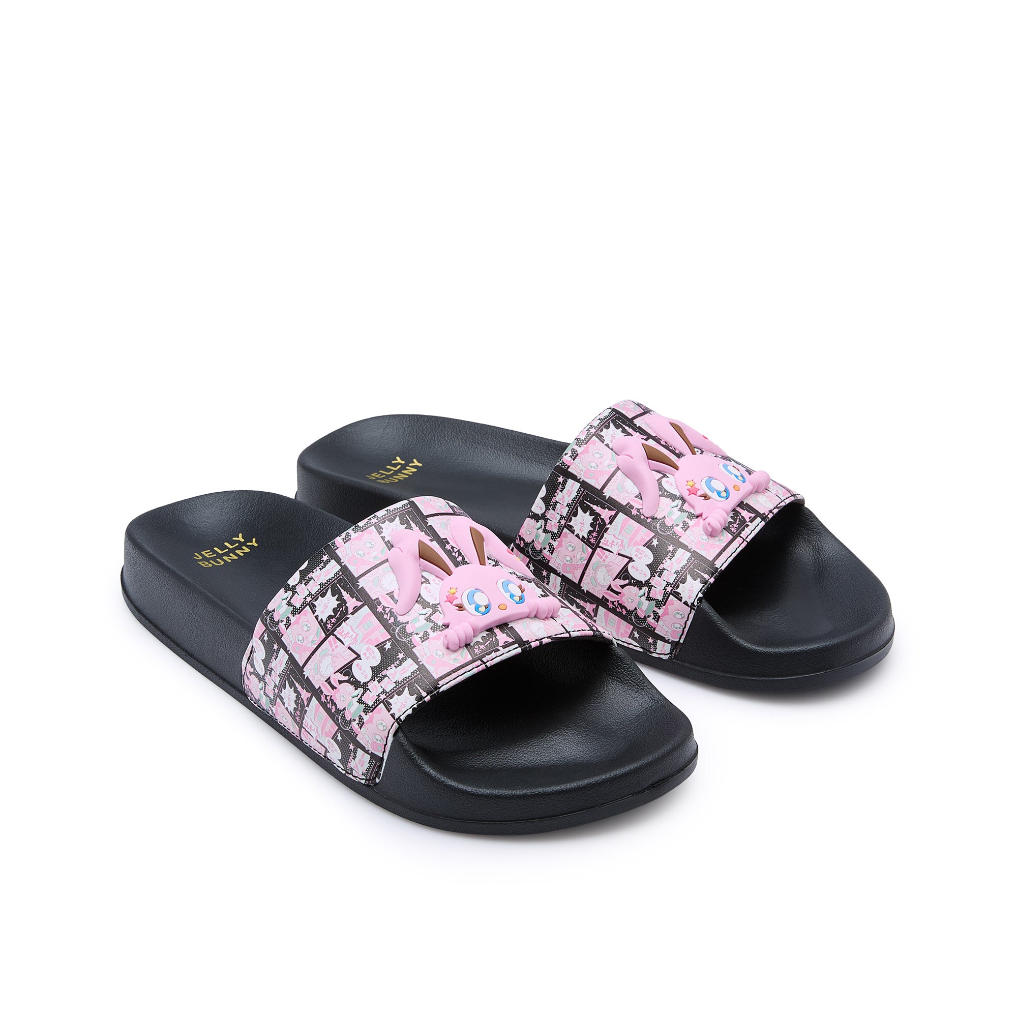 Slide Hudson Sandals Black