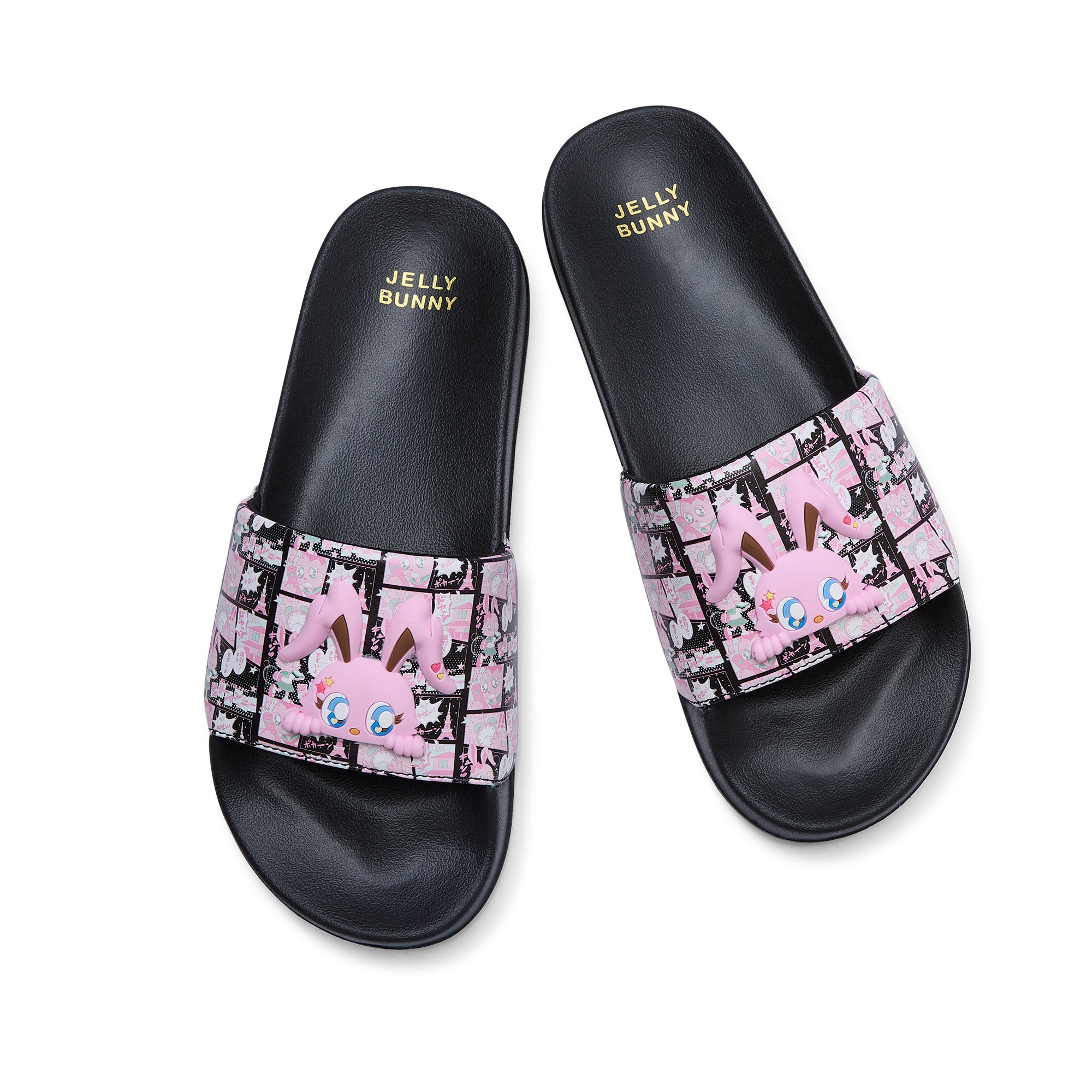 Slide Hudson Sandals Black