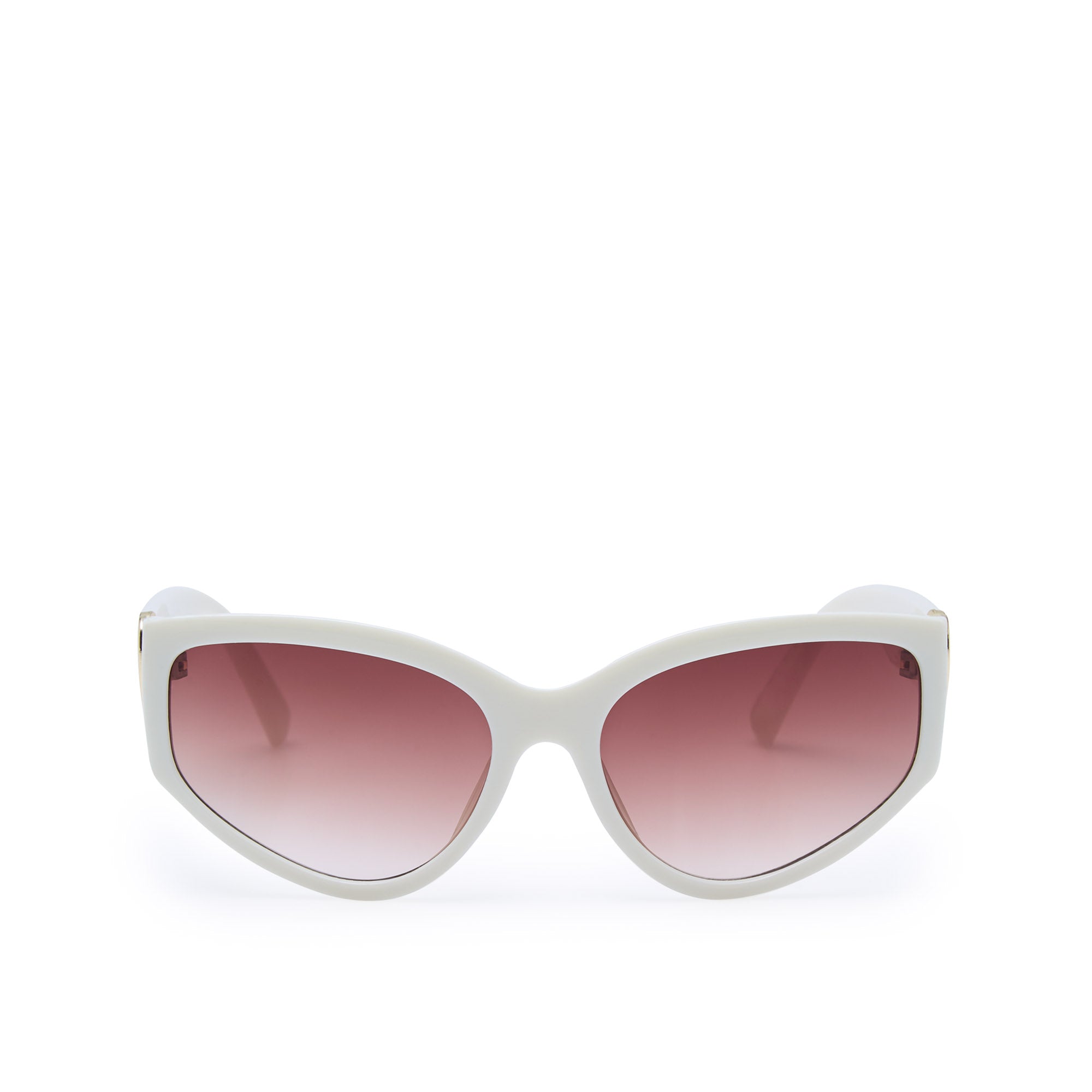 Anastasia Sunglasses White