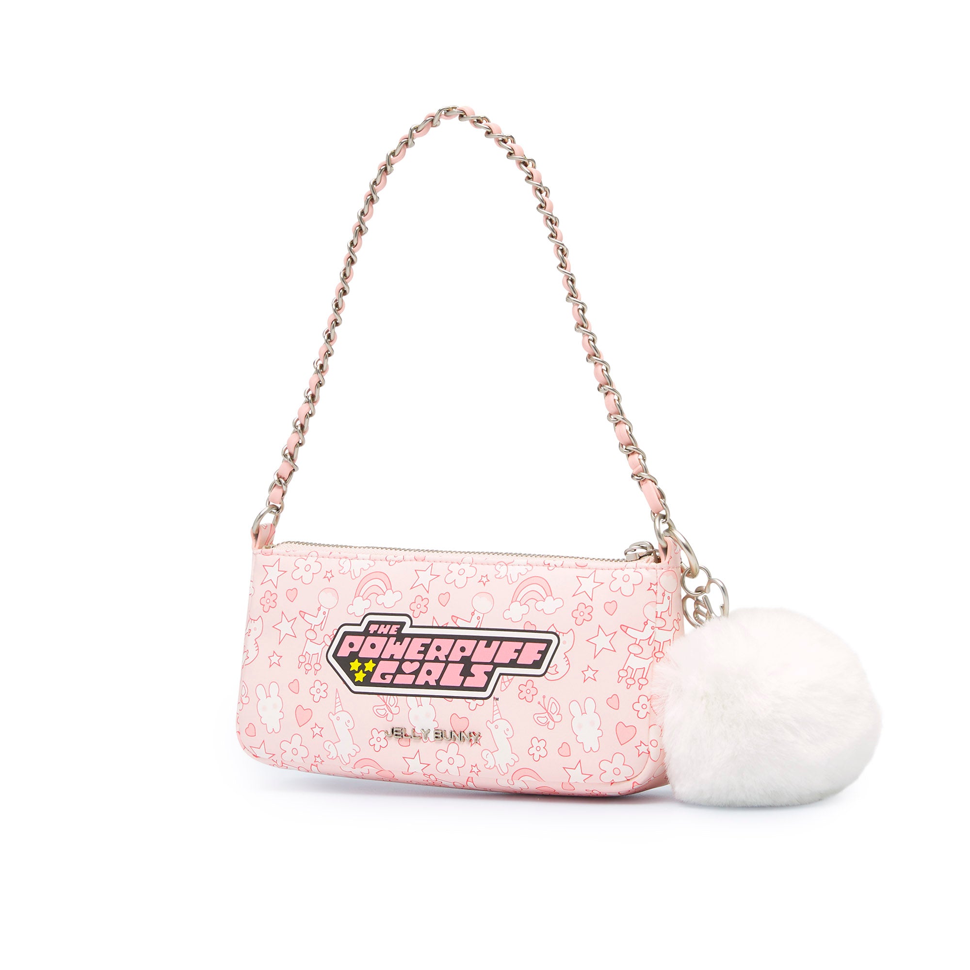 กระเป๋าสะพายไหล่ Power Team Pink