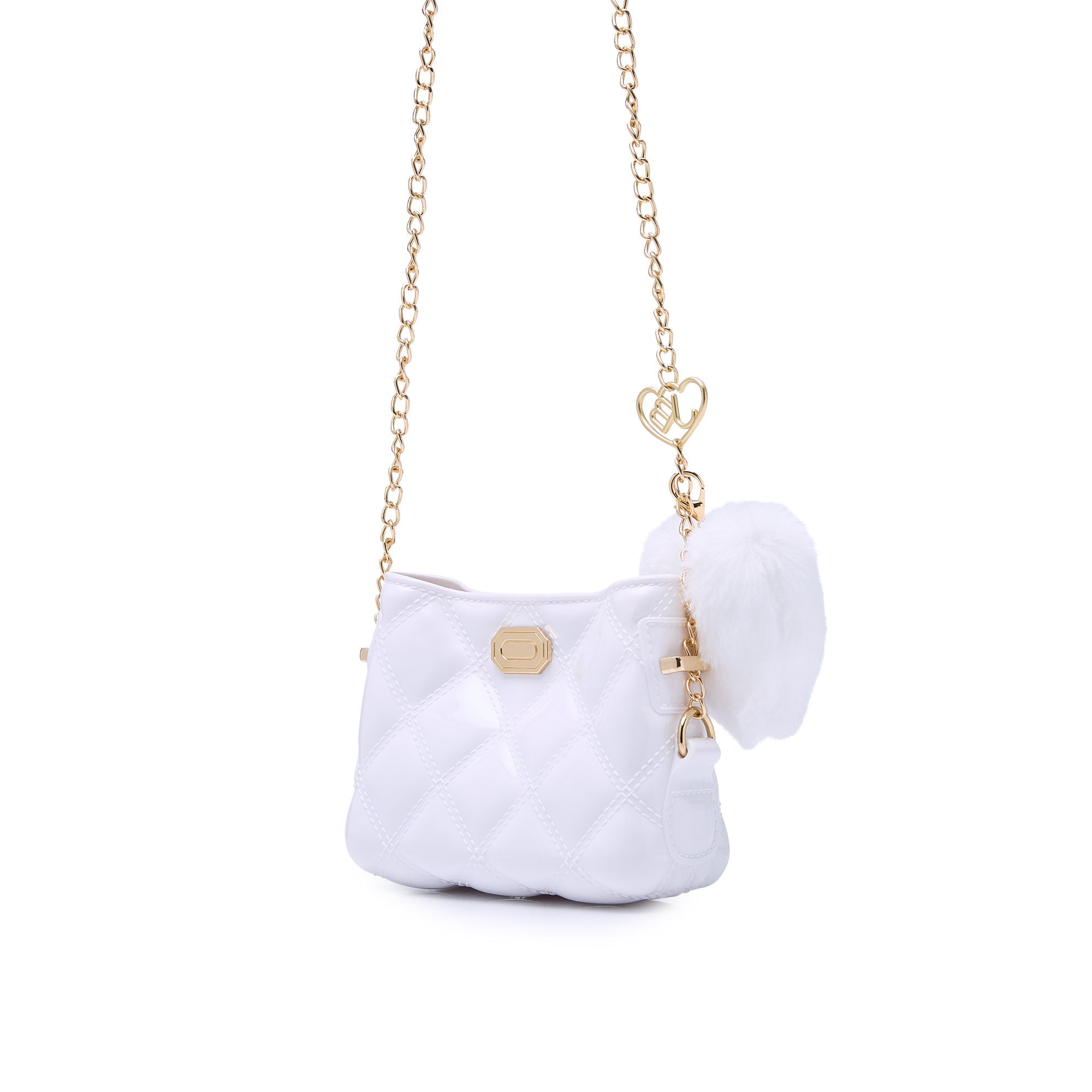 Capper Crossbody Bag White