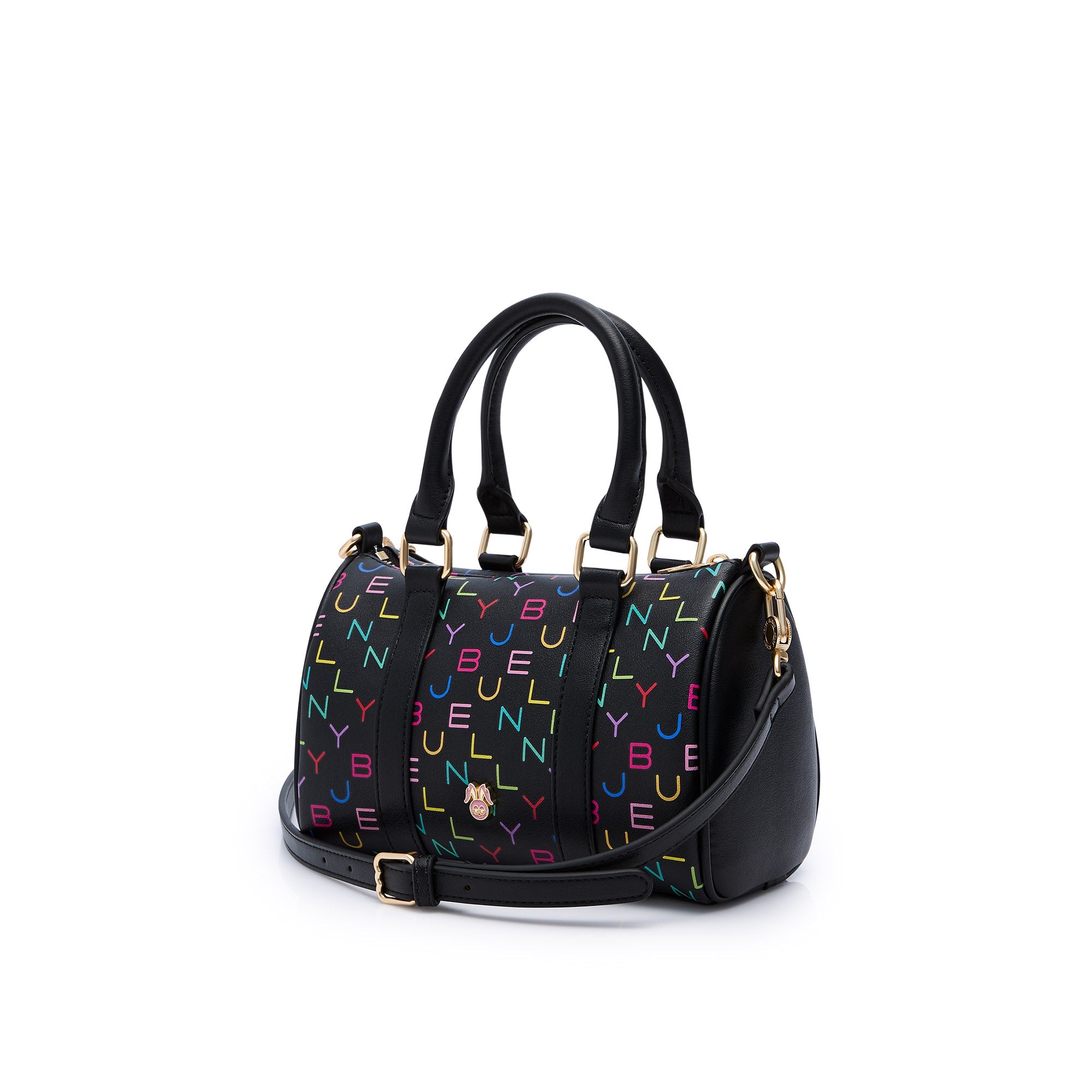 Runoff Crossbody Bag Printed Black