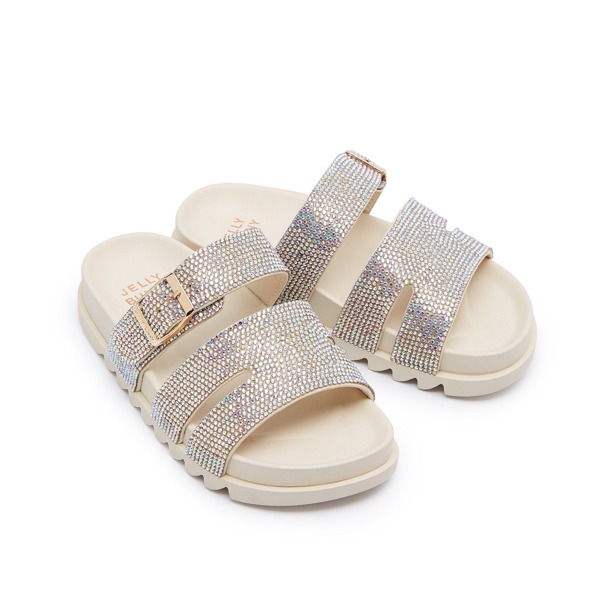 รองเท้าแตะสำหรับเด็กผู้หญิง Mini Sandal Nika Ivory