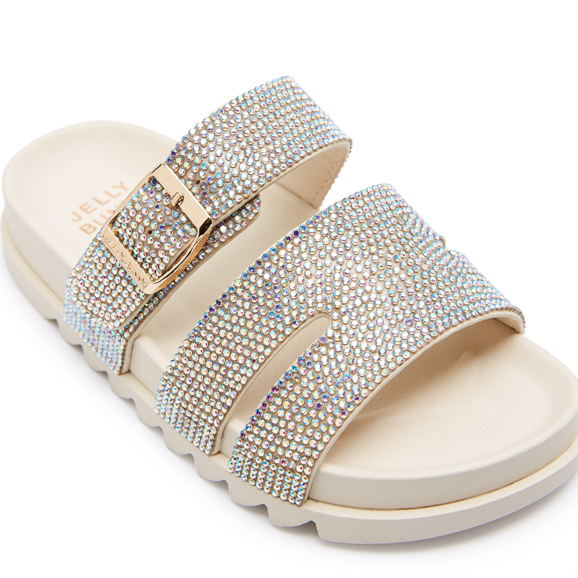 รองเท้าแตะสำหรับเด็กผู้หญิง Mini Sandal Nika Ivory