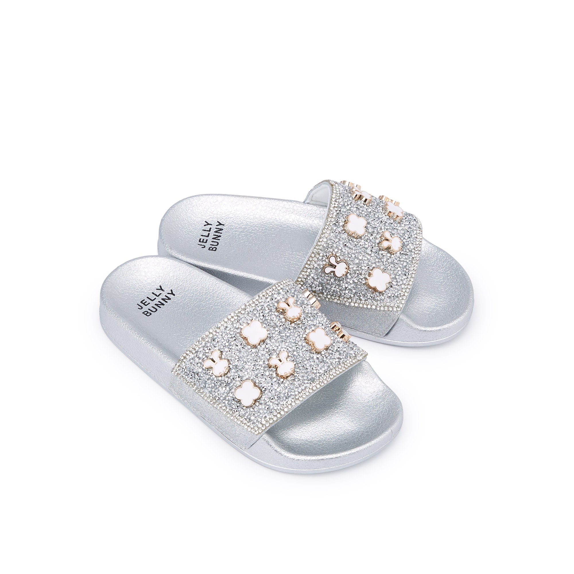 รองเท้าแตะสวม Mini Glisy สำหรับเด็กผู้หญิง Silver