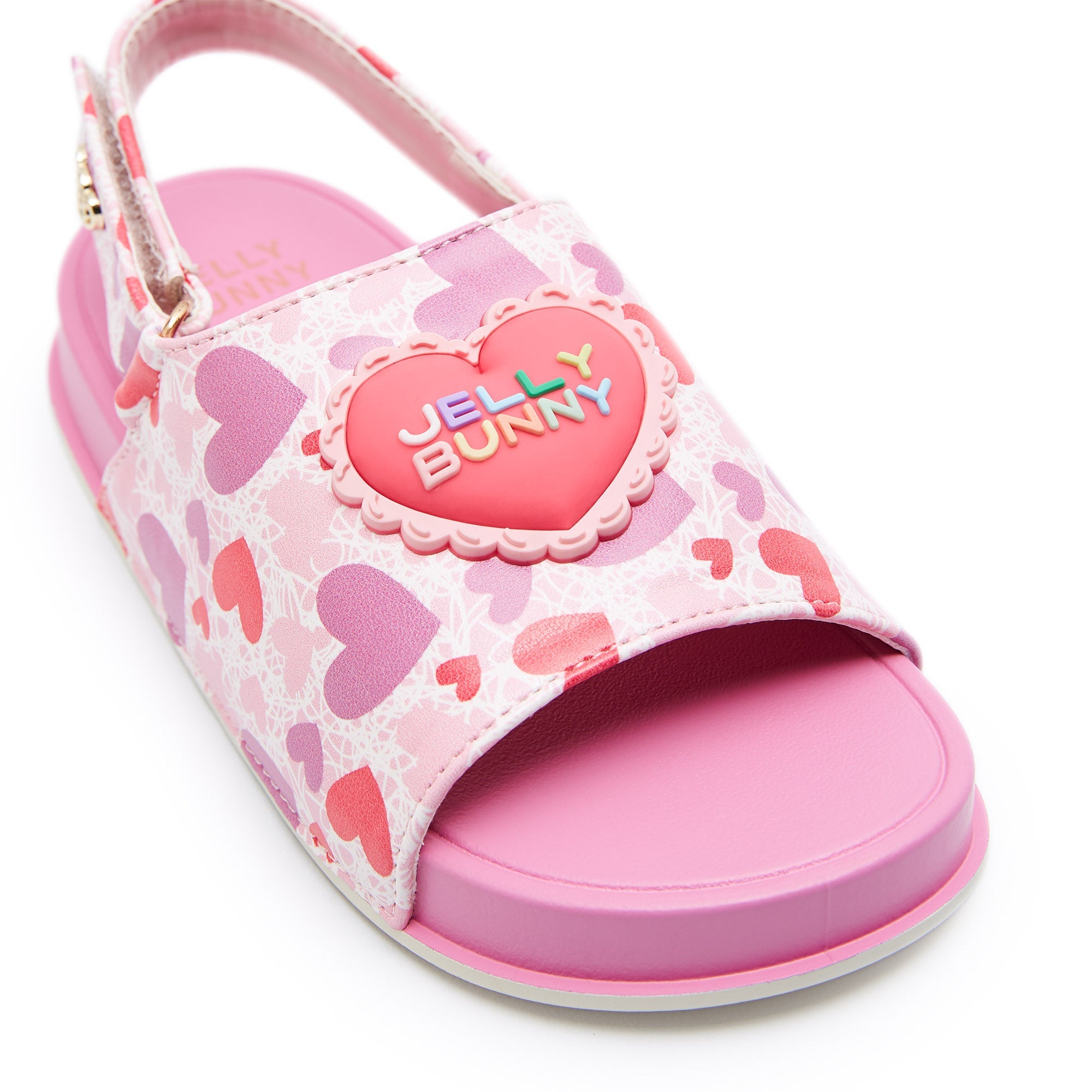 Mini Friendly Lea Slingback Sandals For Mini Girls Pink