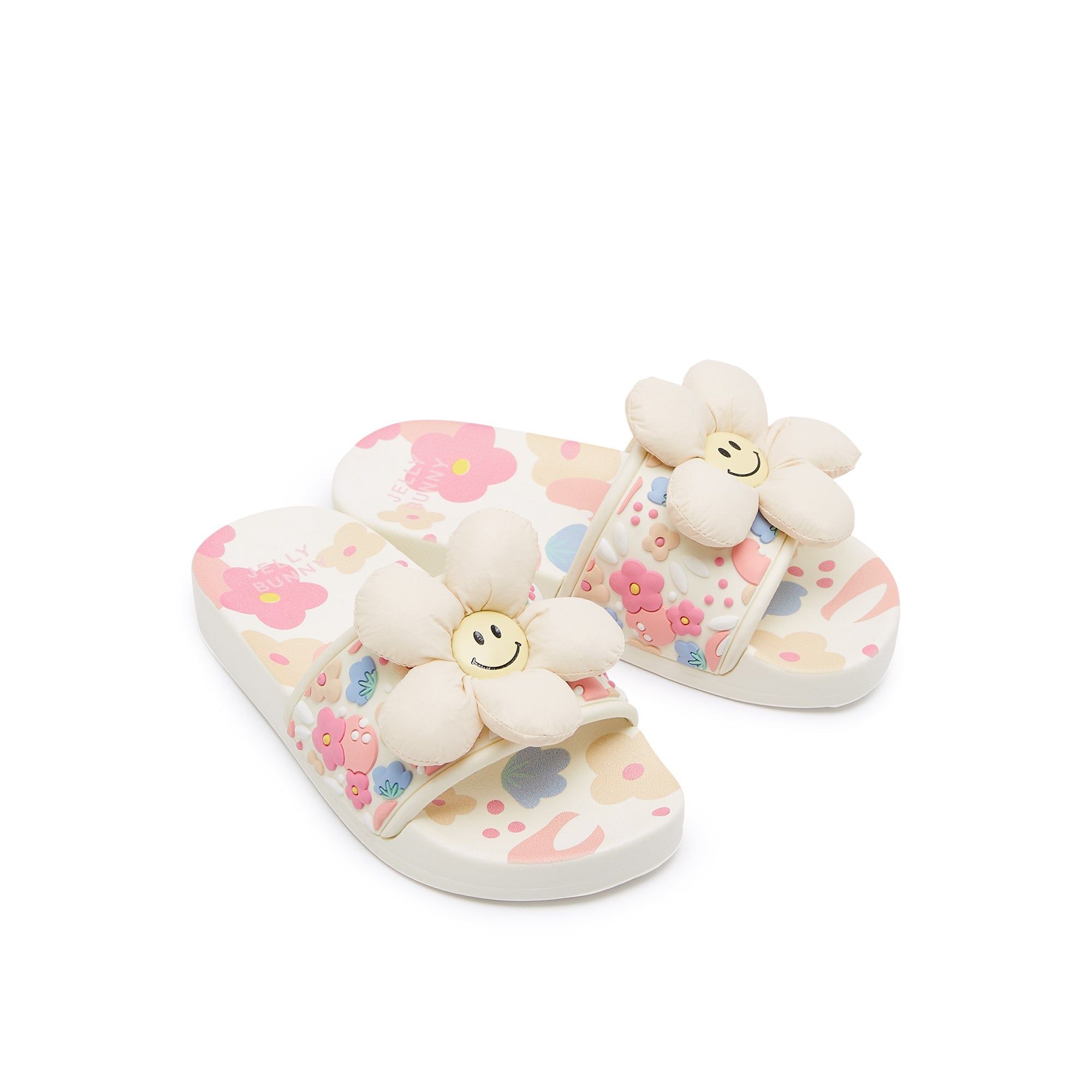 Mini Slide Lilianaa For Girls White