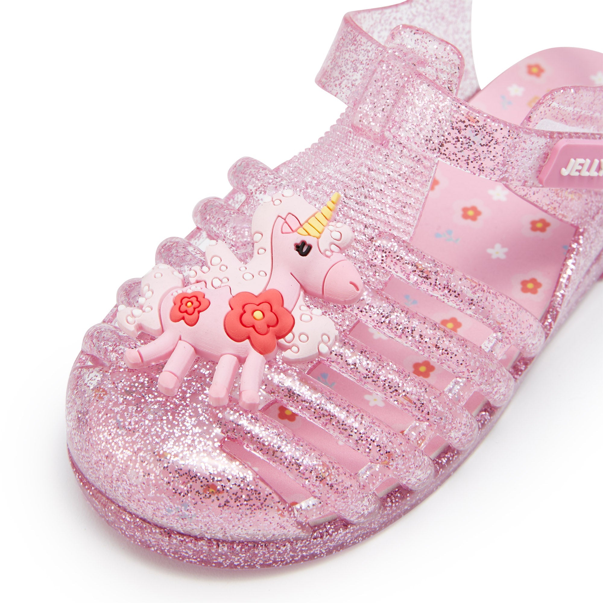 Unicorn Lea Sandals For Mini Girls Pink