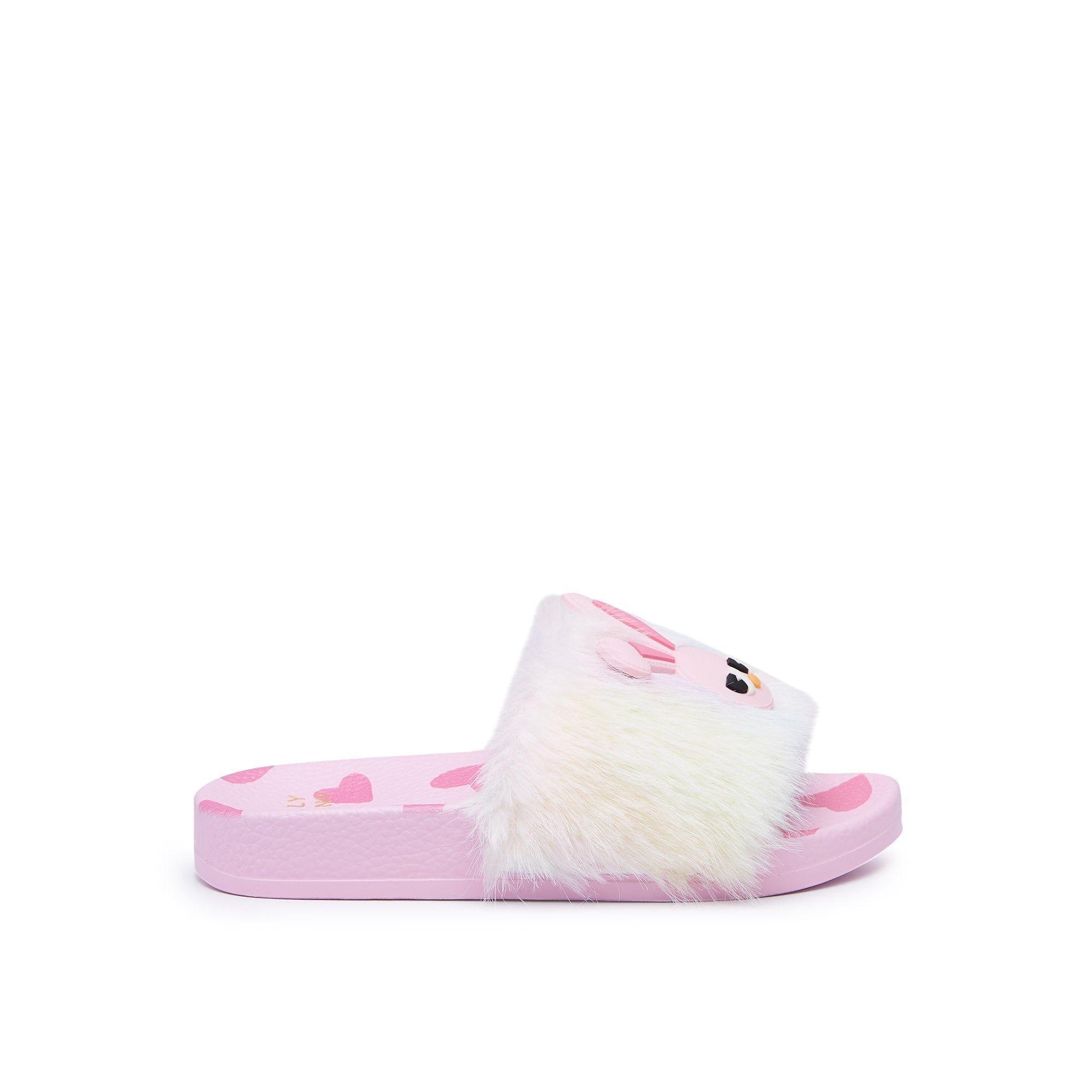 รองเท้าแตะสำหรับเด็กผู้หญิง  Mini Slide Mash H Pink