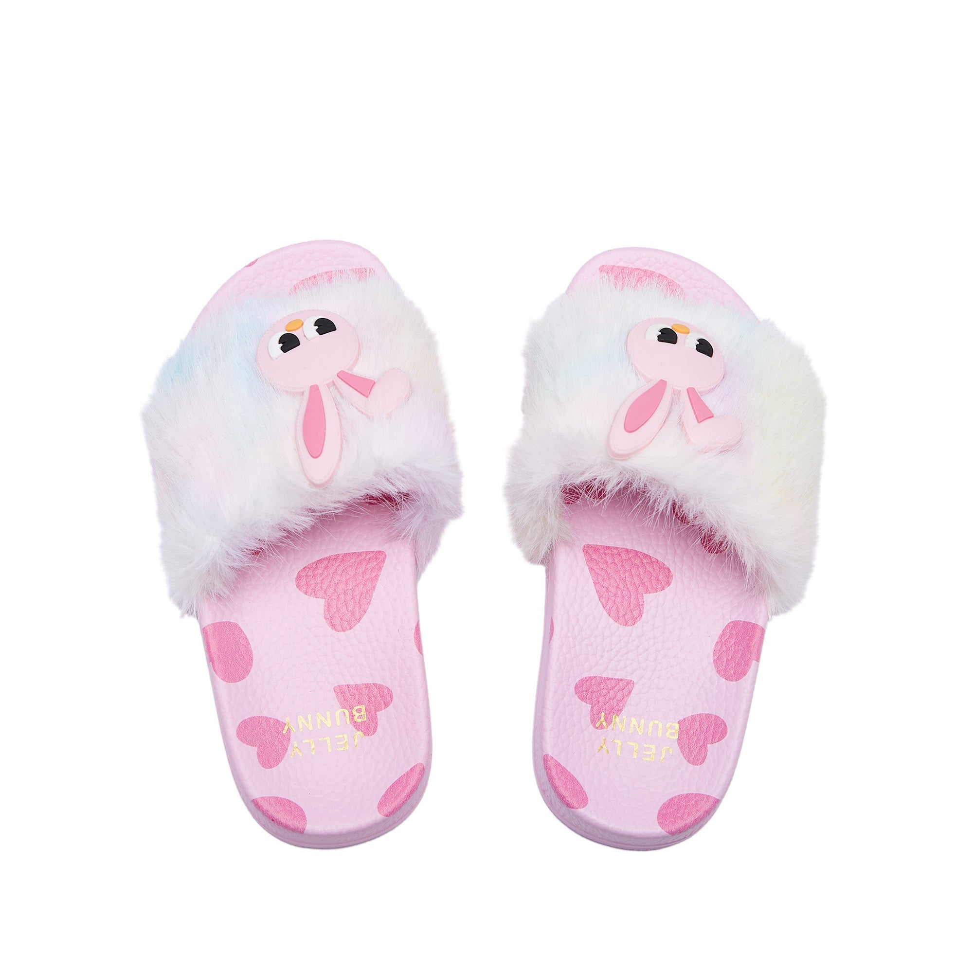 รองเท้าแตะสำหรับเด็กผู้หญิง  Mini Slide Mash H Pink