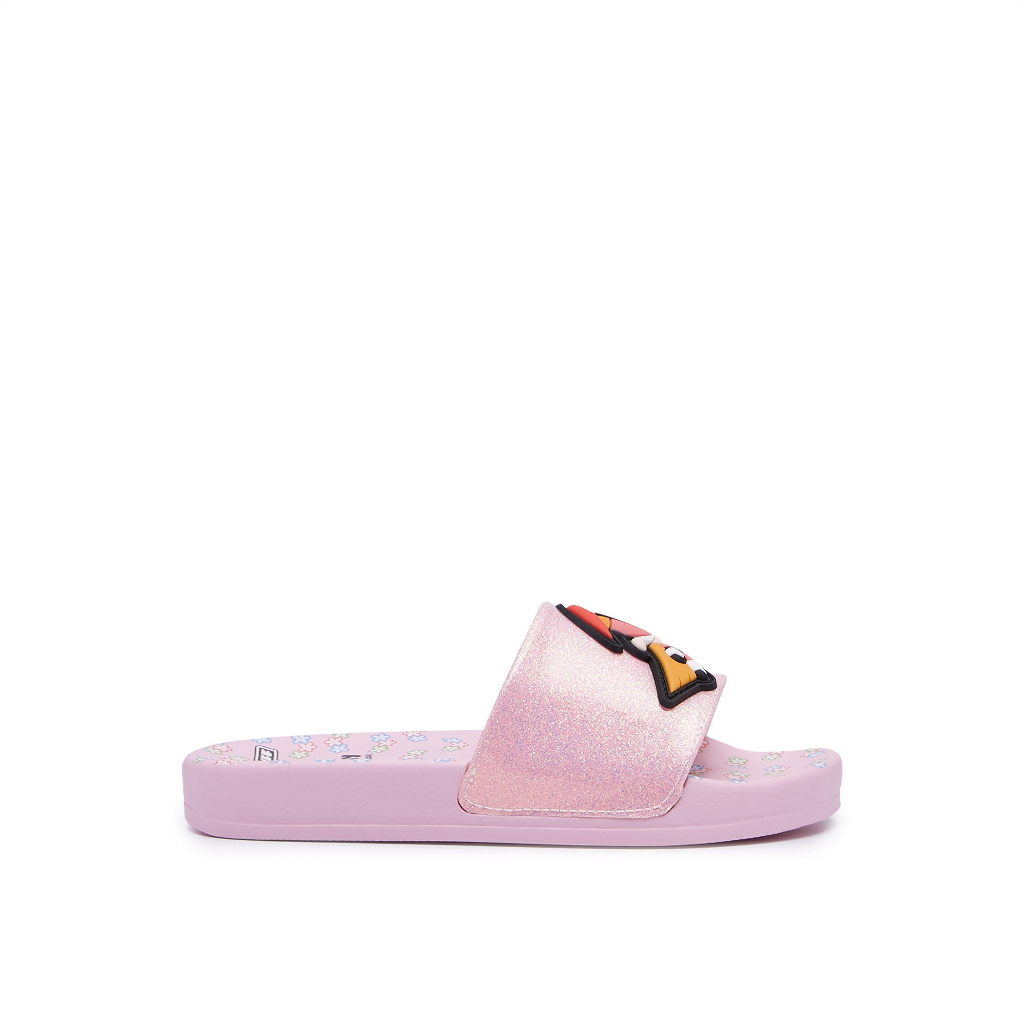 Mini Slide Blossom Sandals For Mini Girls Pink