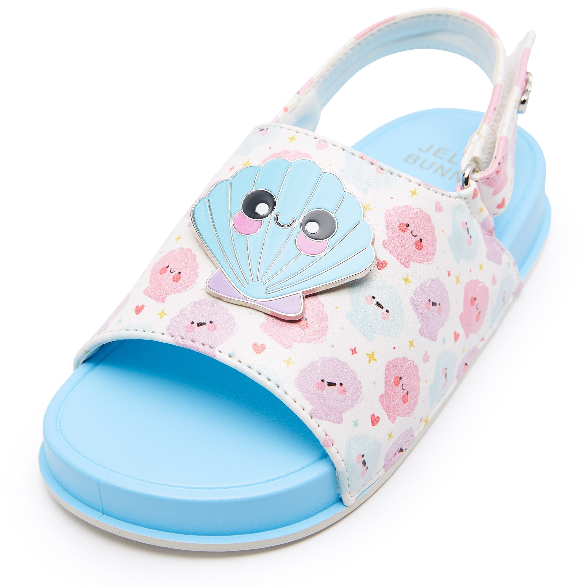 รองเท้าแตะเด็กผู้หญิง Mini Friendly Leyla Blue