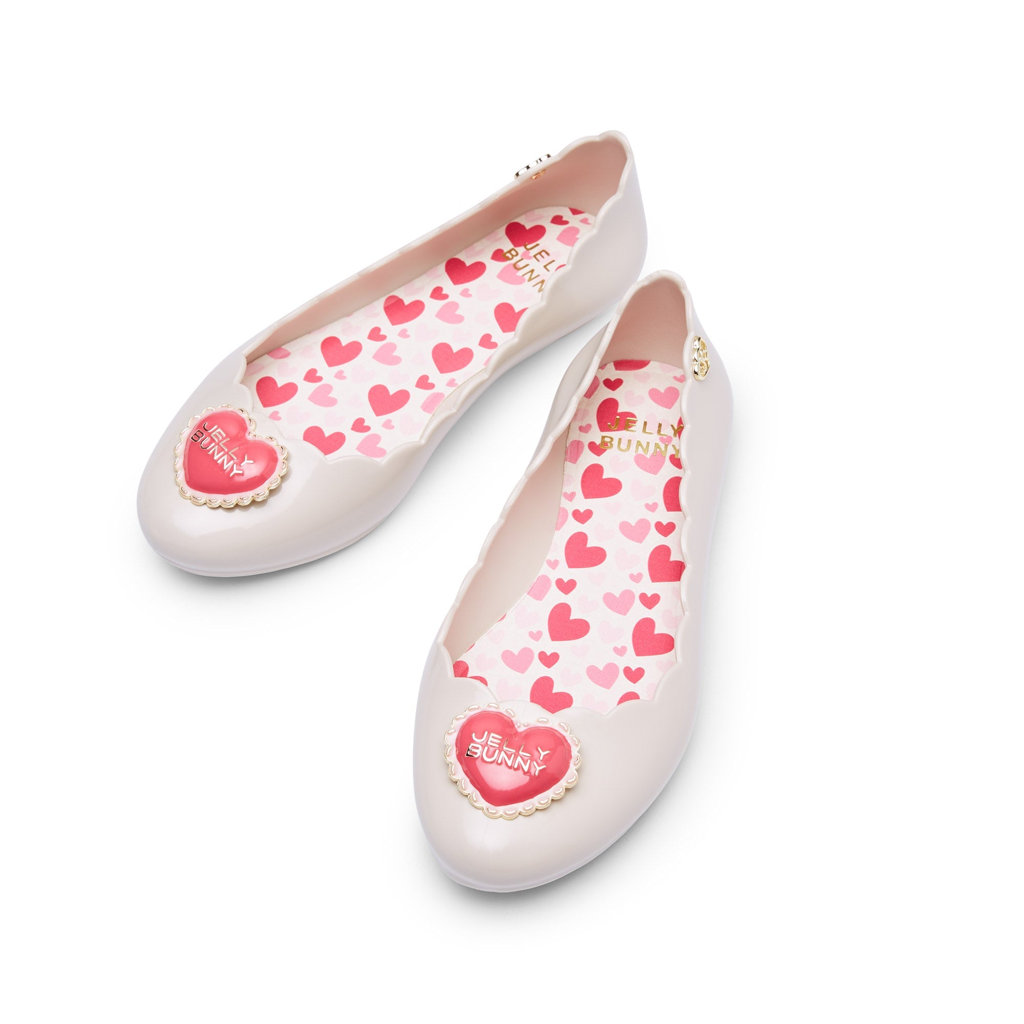 Mini Sophie Legacy Ballerinas For Mini Girls Off-White