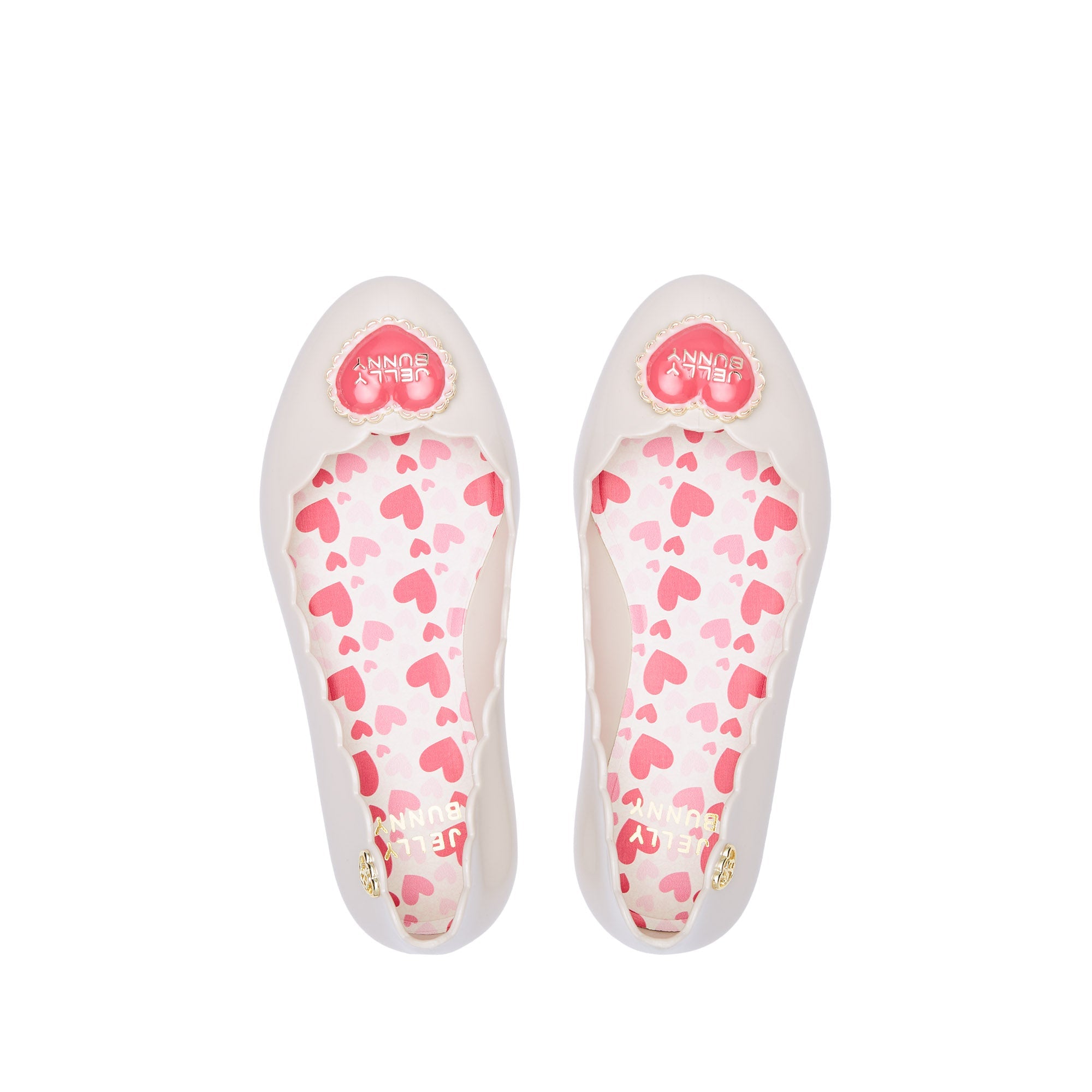 Mini Sophie Legacy Ballerinas For Mini Girls Off-White