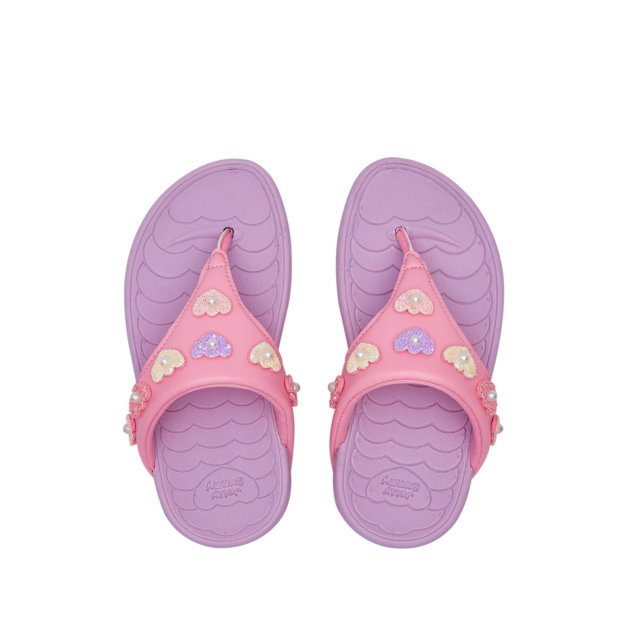 รองเท้าแตะ สำหรับเด็กผู้หญิง Mini Bunny Soft June Pink