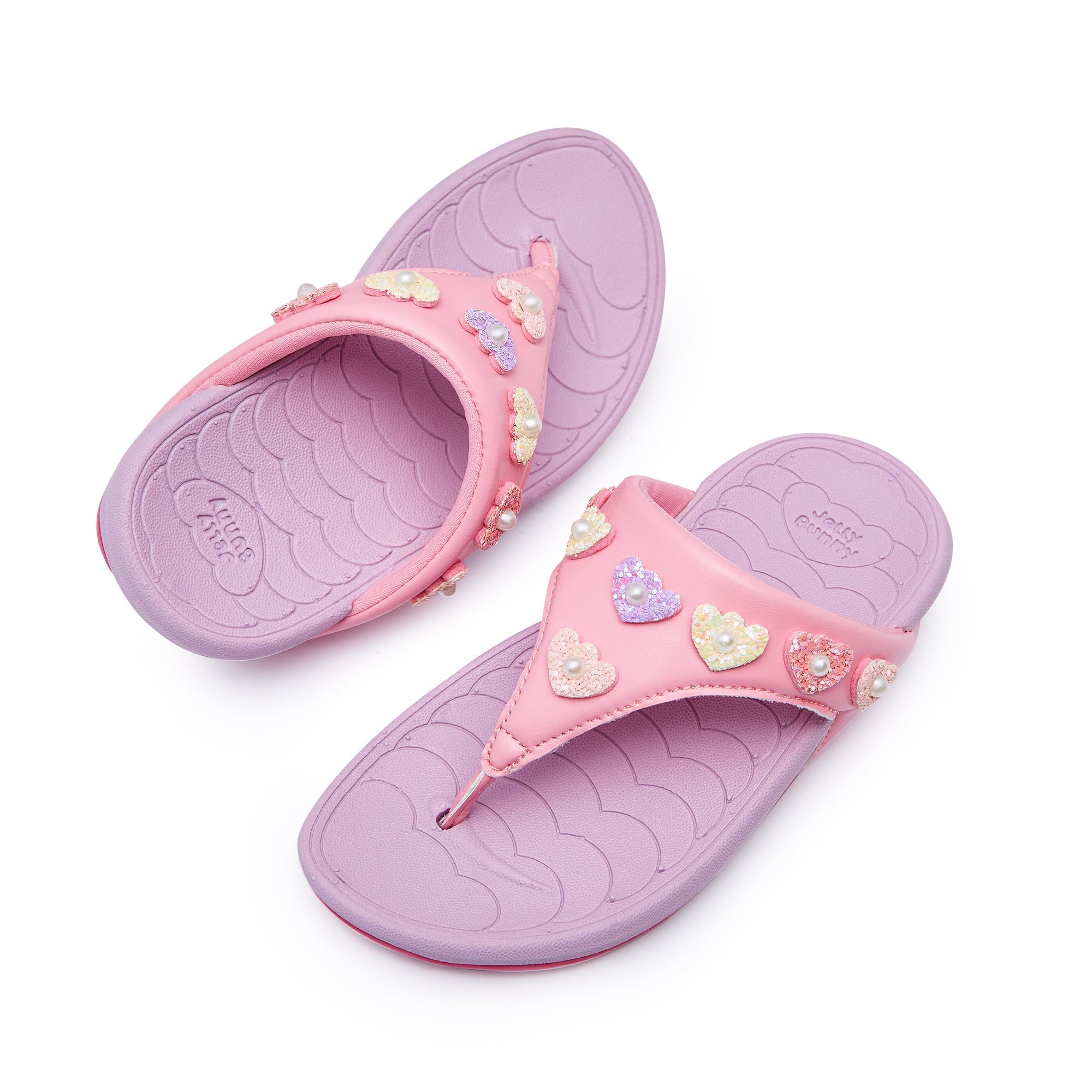 รองเท้าแตะ สำหรับเด็กผู้หญิง Mini Bunny Soft June Pink