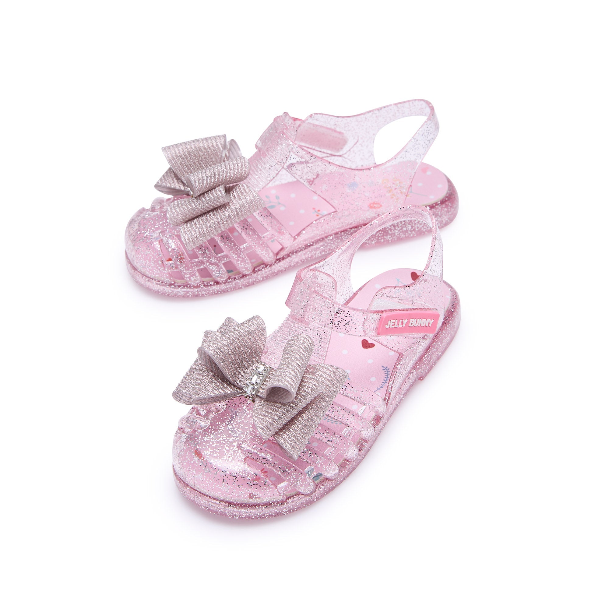 รองเท้าแพลตฟอร์ม สำหรับเด็กผู้หญิง Starfishy Bow Mini Pink