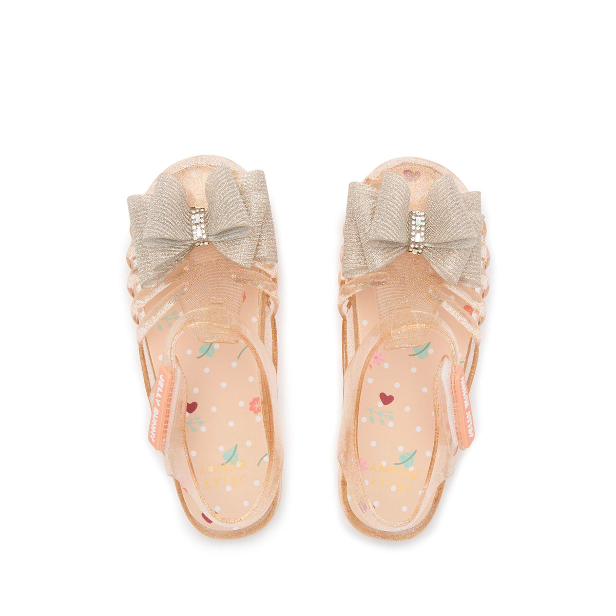รองเท้าแพลตฟอร์ม สำหรับเด็กผู้หญิง Starfishy Bow Mini Pink