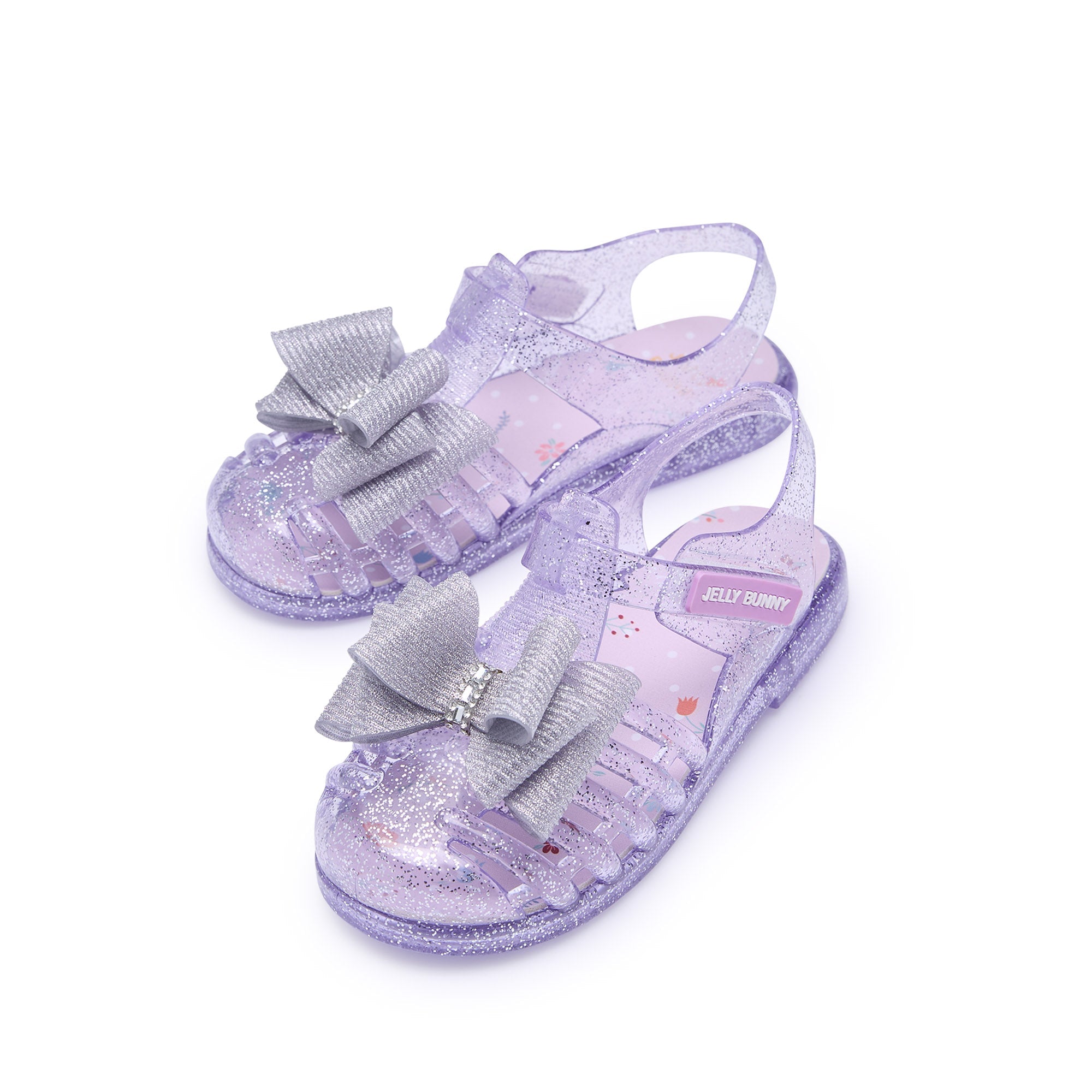 รองเท้าแพลตฟอร์ม สำหรับเด็กผู้หญิง Starfishy Bow Mini Purple