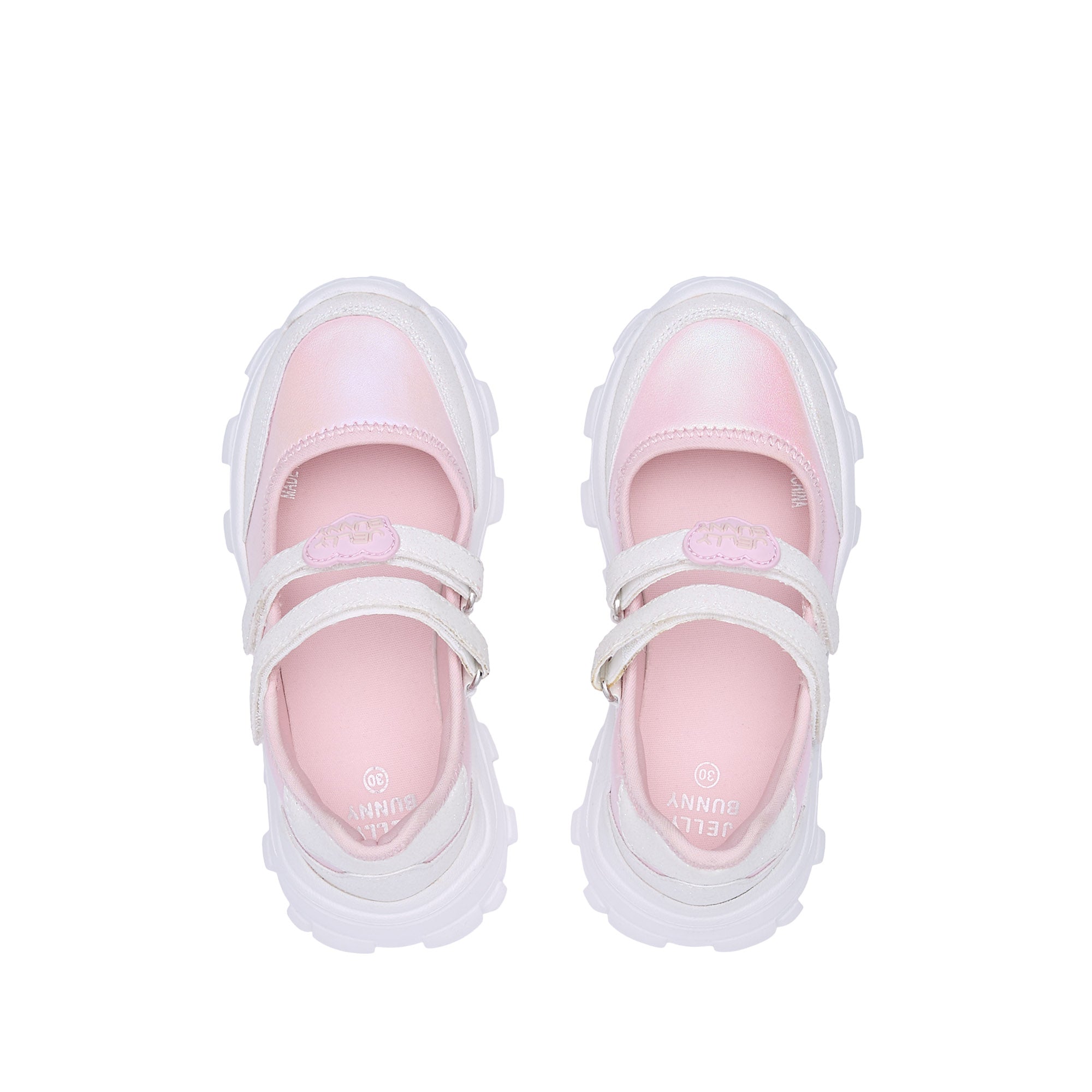 Mini Shiny Rocker Sneakers For Mini Girls Pink