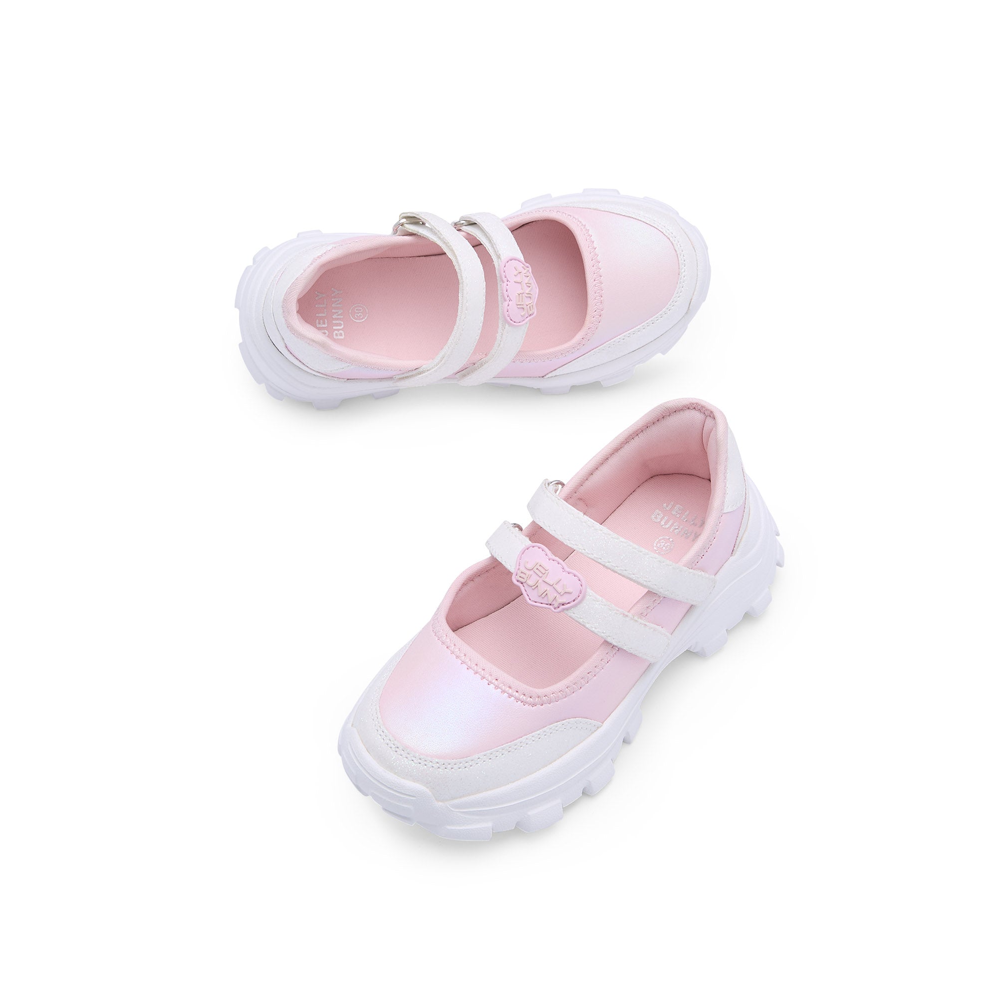 Mini Shiny Rocker Sneakers For Mini Girls Pink