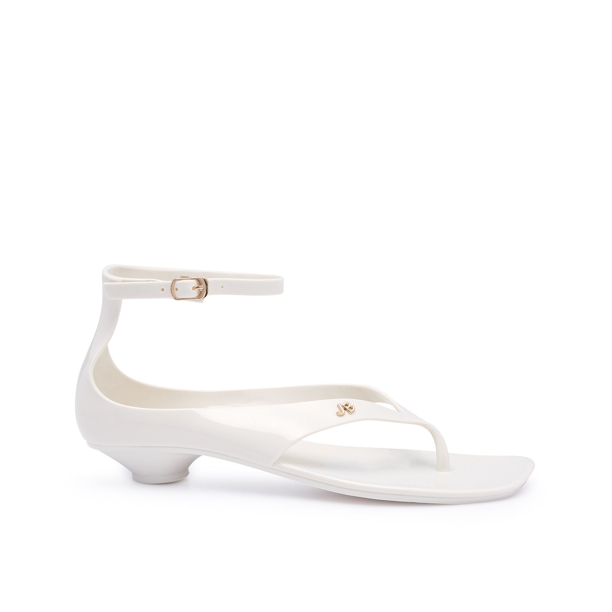 รองเท้าแตะรัดข้อเท้า Medeleine Ivory