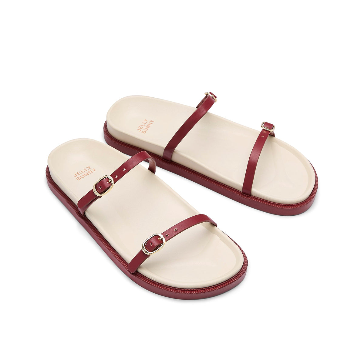 Orly Sandals Dark Red