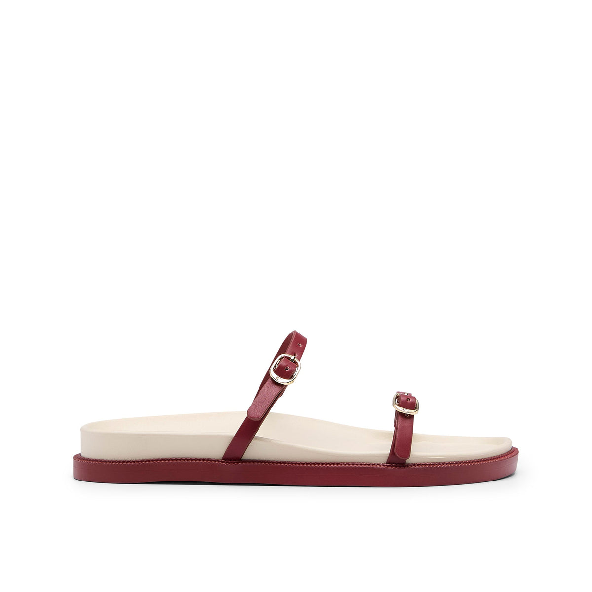Orly Sandals Dark Red
